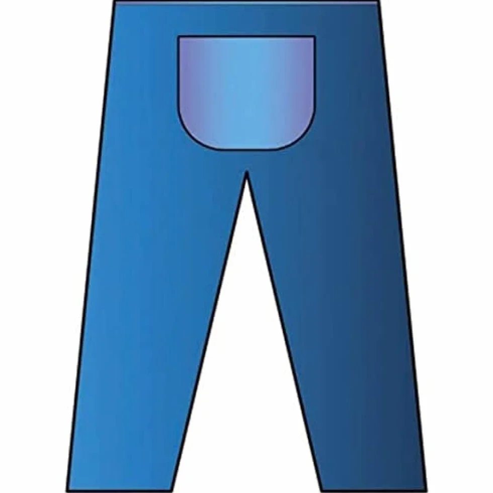 Gima 21030 Pantaloni per Colonscopia, 50 G, M2, Non Sterili, Confezione da 50