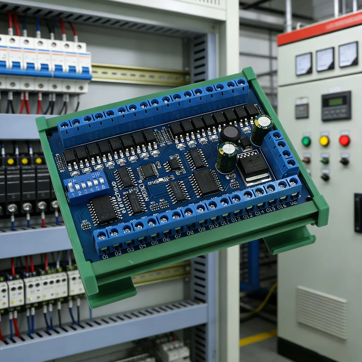 Scheda di espansione PLC DC 6.5-30V dell'uscita RS485 dell'input 16 per la Scheda di espansione IO