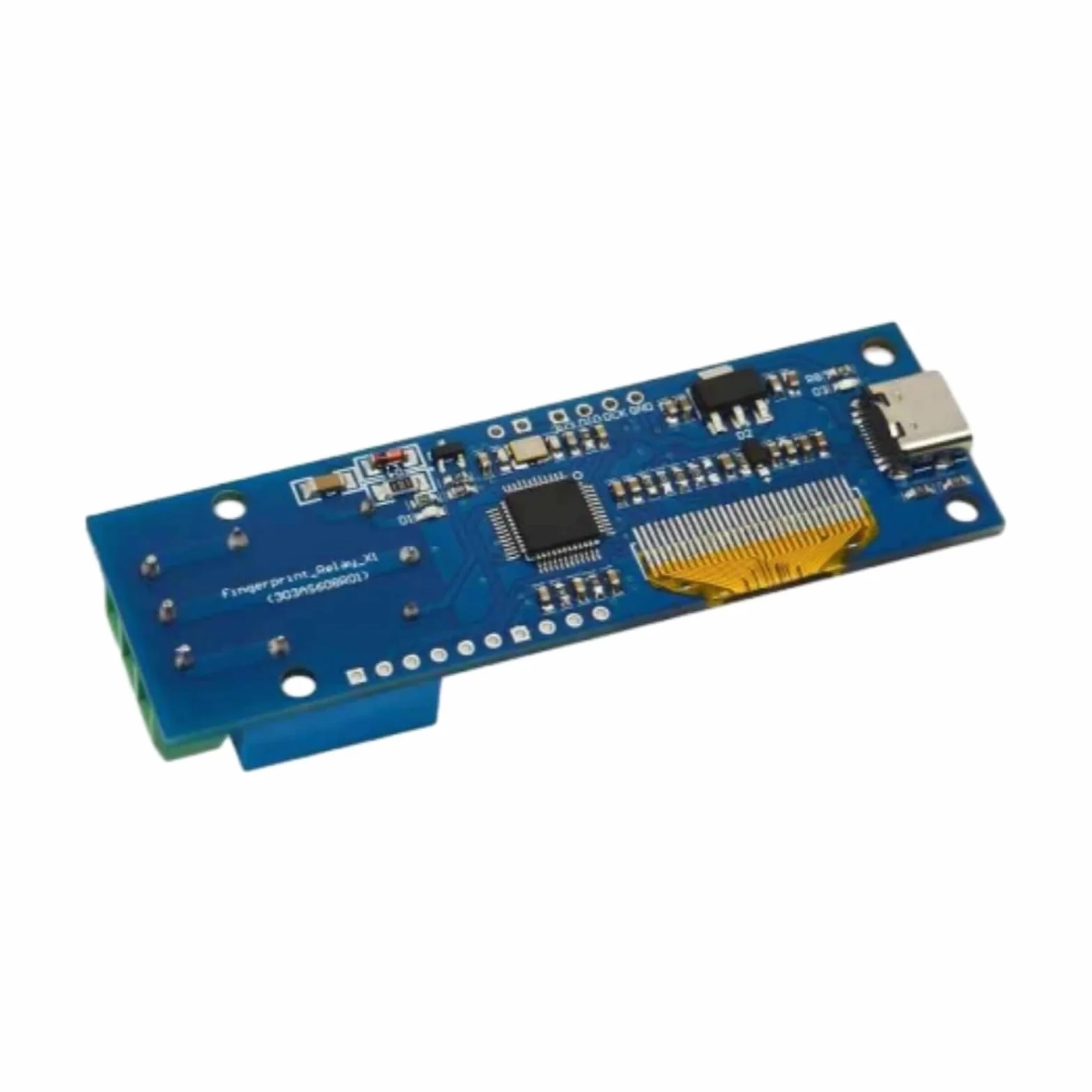 Modulo relè PLC Scheda STM32 con display OLED a semiconduttore capacitivo a modulo relè singolo for impronte digitali ZW101