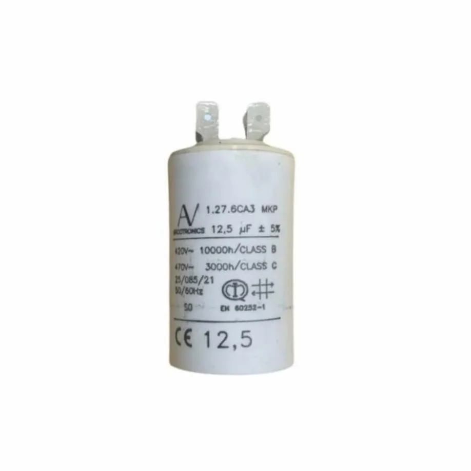 cyclingcolors Condensatore Pompa dell'acqua 12,5µF Ø35mm 60mm AnlaufKondensator MotorKondensator