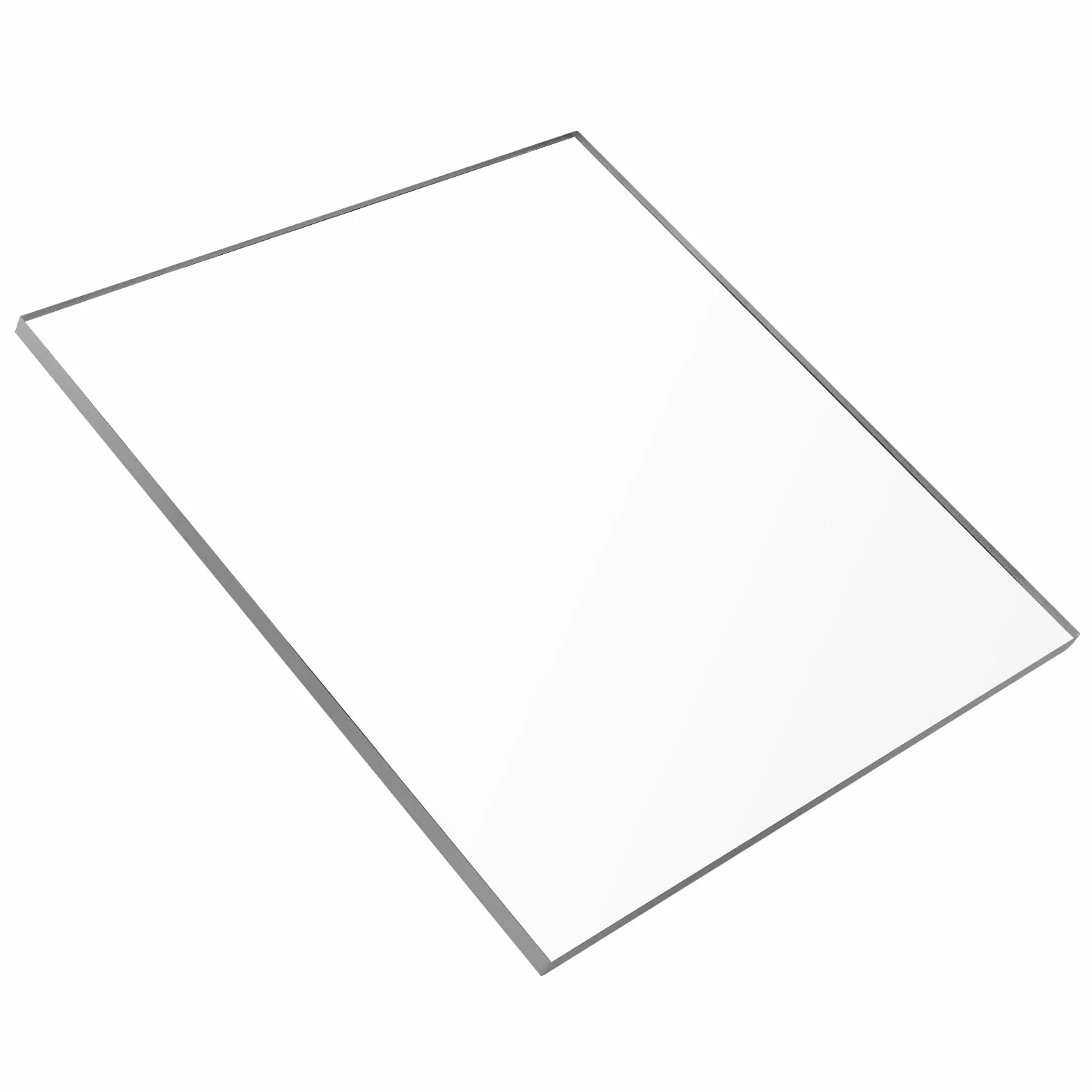 Foglio di Perspex trasparente, 300 x 300 mm, spessore 10 mm, acrilico resistente per cornici, pittura, progetti espositivi