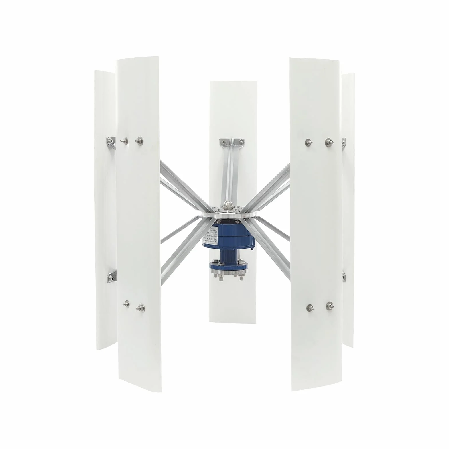 Generatore eolico verticale da 100 W, turbina eolica con 5 pale e controller, magnete permanente, generatore sospeso, turbina eolica per casa, campeggio (12 V)