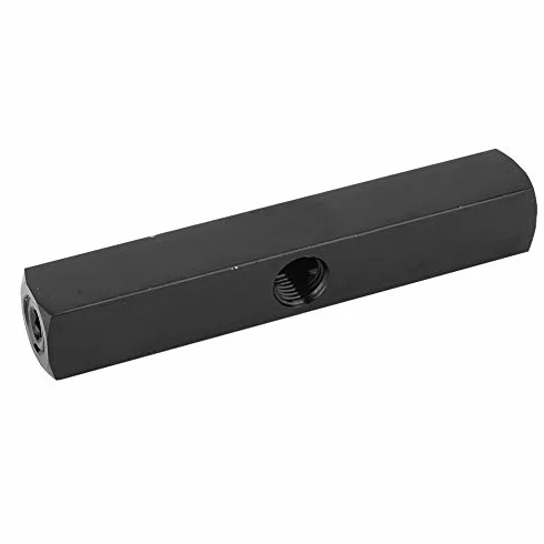 Separatore Collettore Aria Pneumatica 3 Vie 4 Vie Blocco Alluminio Connessione Rapida BSPP 1/4 Pollice