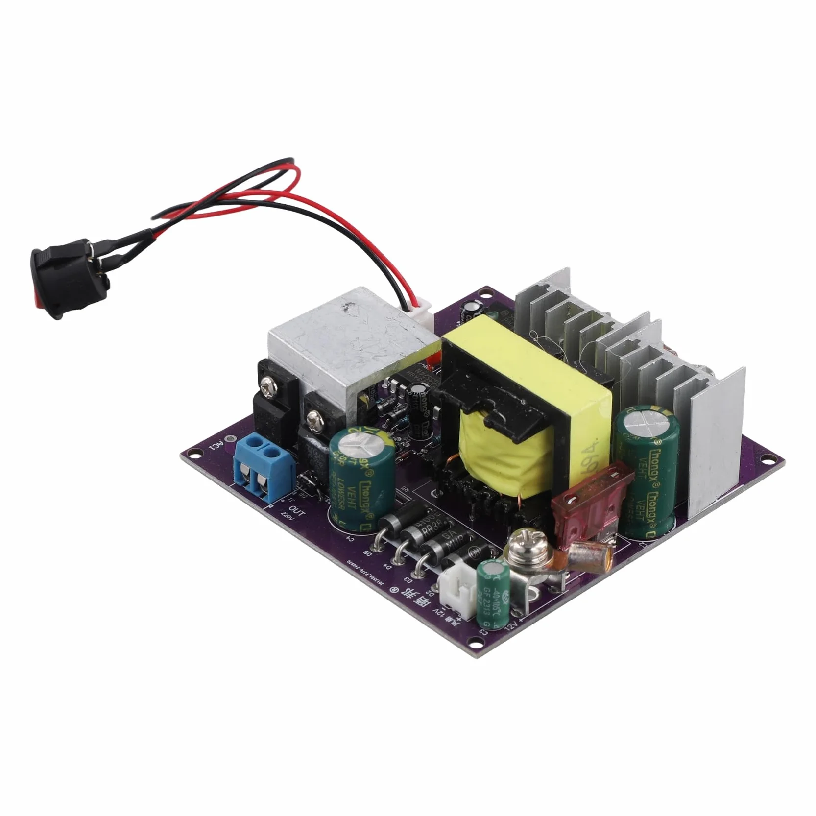 Scheda Inverter A Sinusoidale Corretta da 300 W 50-60 Hz DC-AC 12 V a 220 V Convertitore Elevatore Di Alimentazione