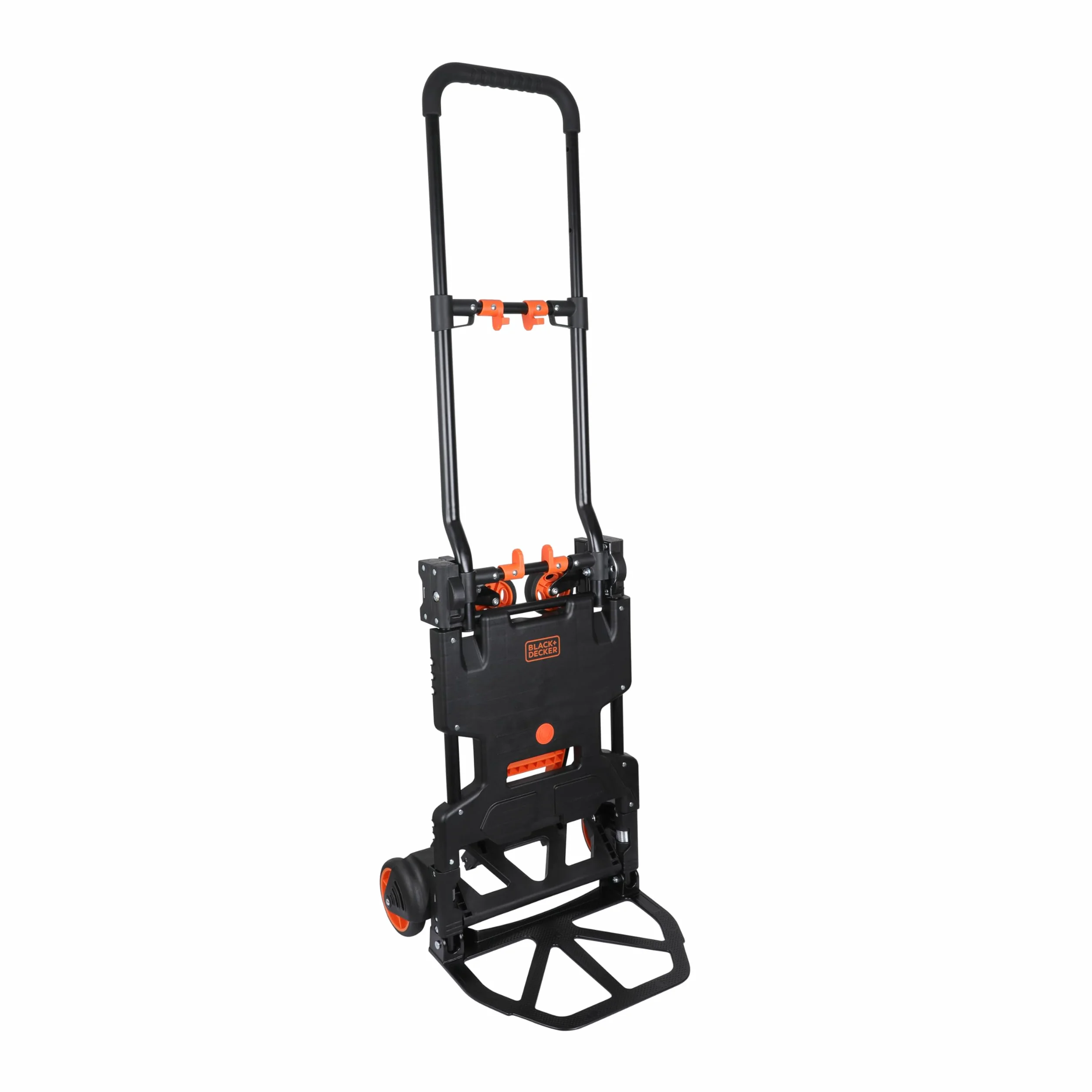 BLACK+DECKER Carrello 2-in-1 e Carrello a Piattaforma - Carrello max. 55KG - Max. 120KG - Trasporto Pieghevole - Trasporto con Ruote Robuste