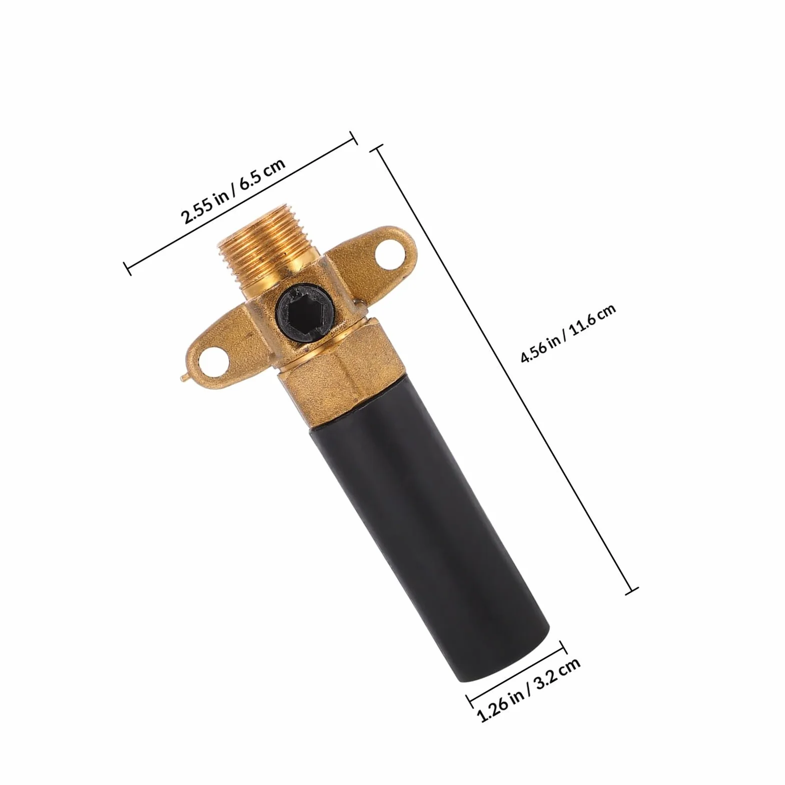 Levemolo Valvola Automatica per Abbeveratoio Bestiame Raccordo Erogatore Acqua, Ricambio per Ciotole per Bovini, Suini e Ovini in Impieghi Gravosi