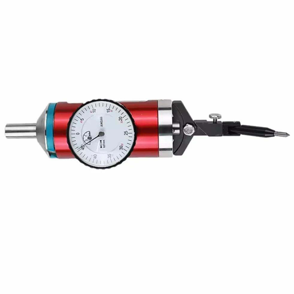 Set Indicatore di Centraggio Coassiale con Comparatore, 0-3 mm, Strumento di Fresatura, Precisione 0,01 mm, con Scatola di Legno