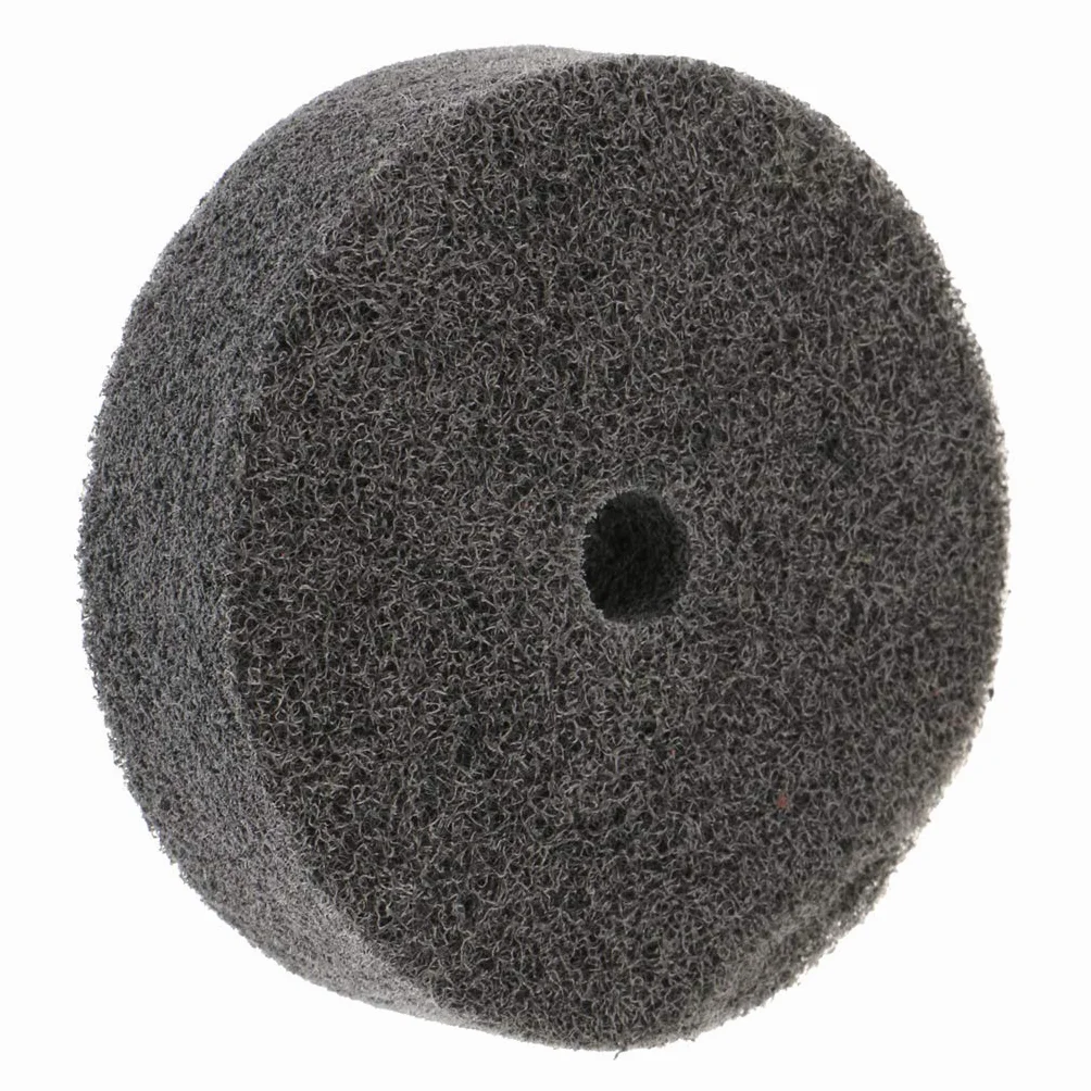 POFET - 5 ruote in fibra di nylon da 75 mm, per rimuovere sbavature, vernici, polvere per smerigliatrici da banco, 5 pezzi