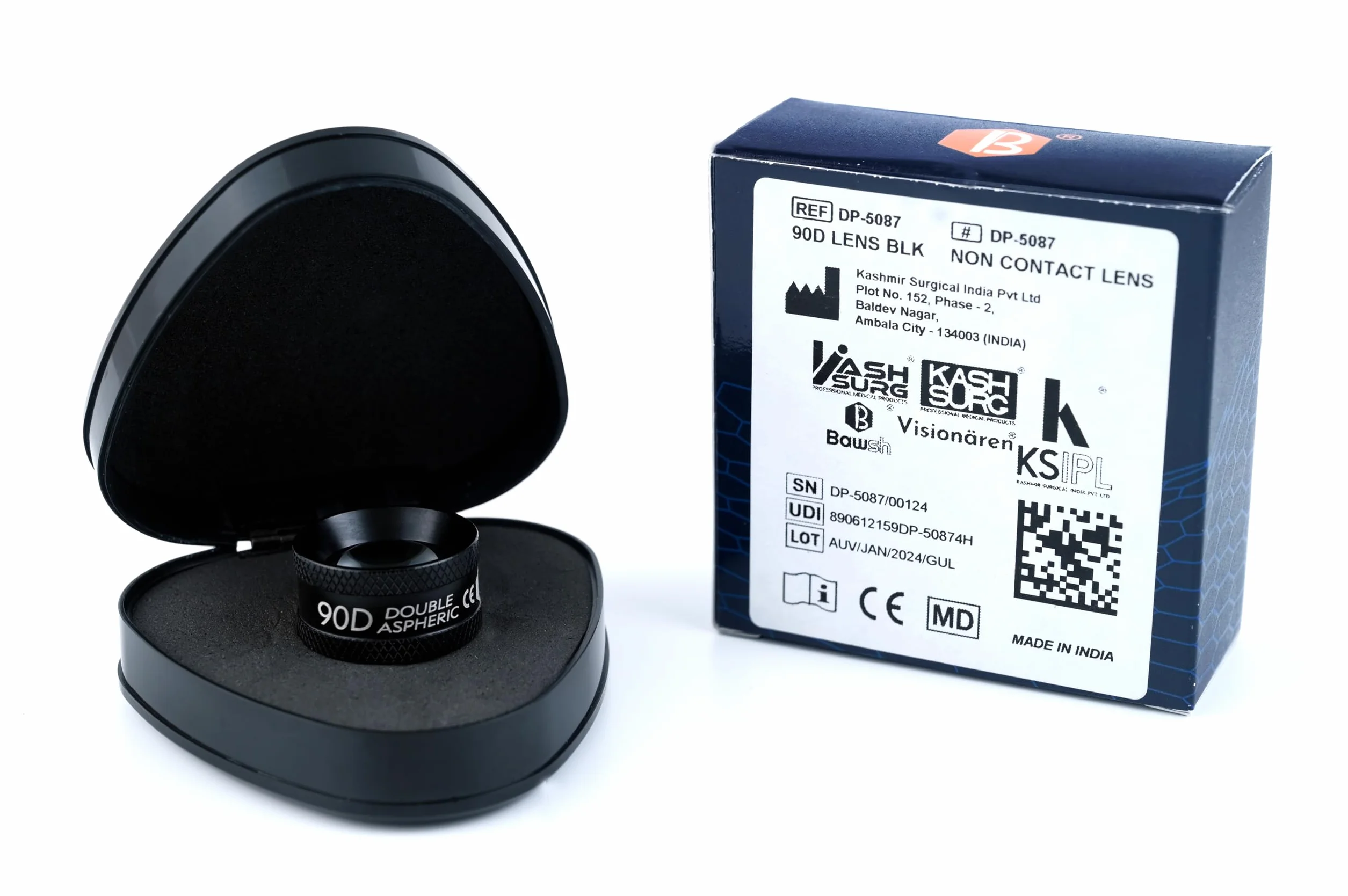 Lente asferica DIAGNOSTICA DOPPIA – 90D