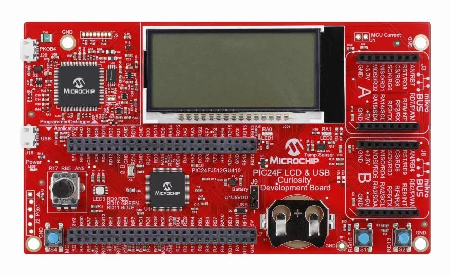 Scheda di sviluppo, MCU PIC24 16BIT, kit di sviluppo integrati - DSPIC/PIC, Qtà.1 | DM240018