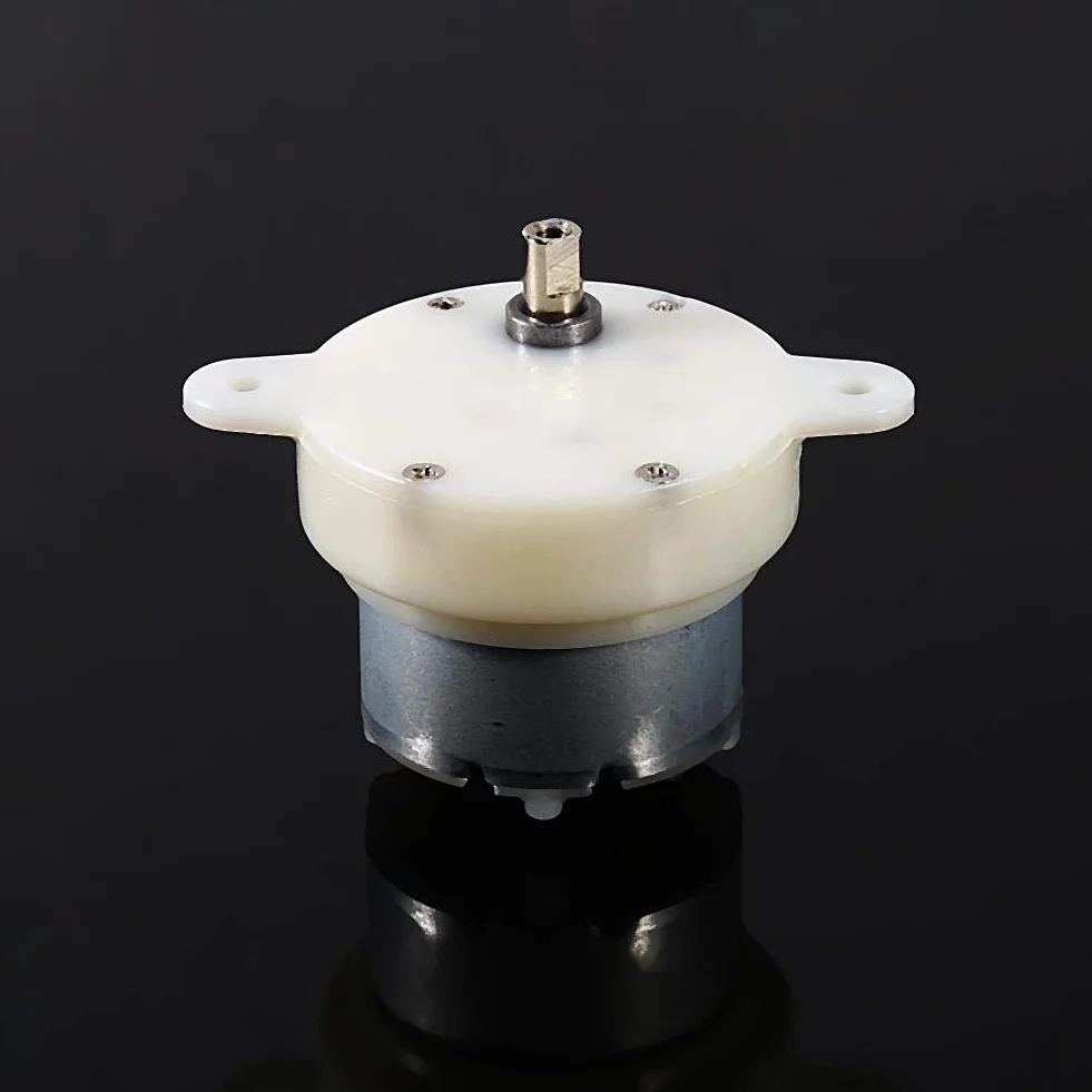 Motoriduttore DC 12 V Coppia Elevata 3 Giri/min 4 mm Diametro Albero