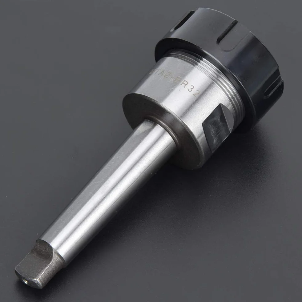 Portautensili CNC ER32 HSS Acciaio Alta Velocità Gamma Serraggio 1-20 mm Attacco Conico Morse per Fresatrici Torni Trapani Macchine Utensili Portapinza Lavorazioni Precise Uso Prolungato