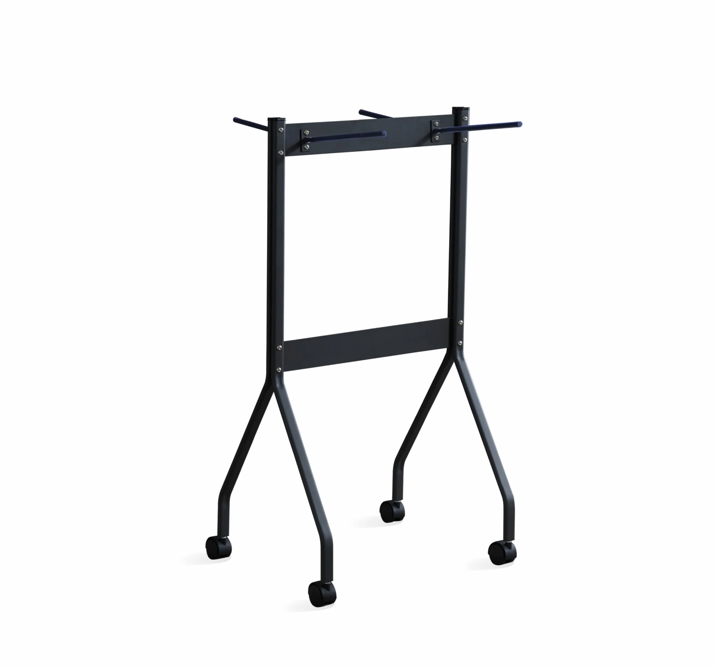 VOLERO', Carrello Salvaspazio Porta Sedie Pieghevoli, Modello Pirro, Capacità 8 Sedie, 4 Ruote con Freno. (Grigio)
