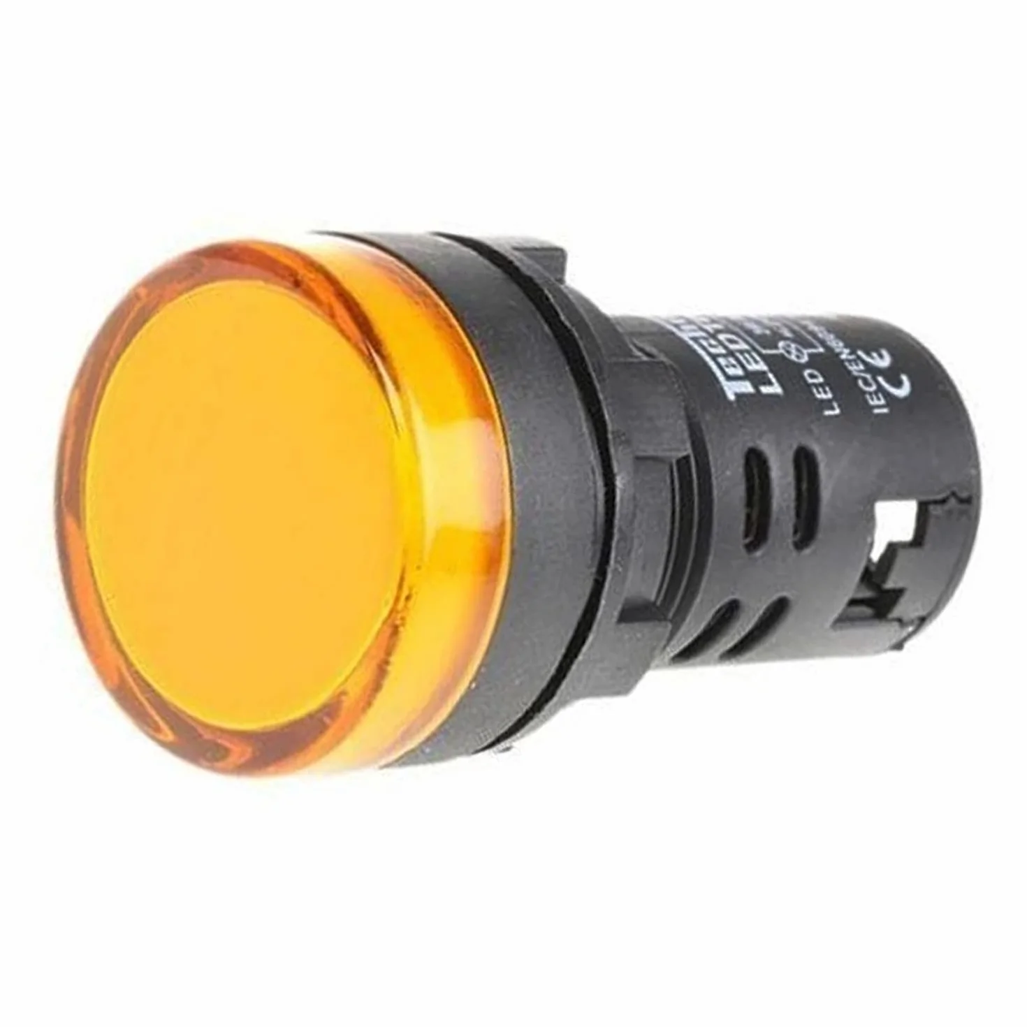 Luce pilota LED 30 mm giallo CABLEPELADO per pannelli di controllo