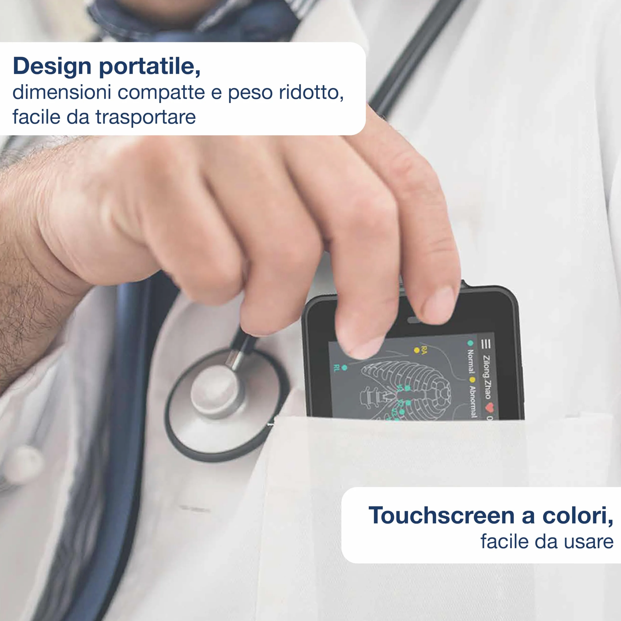 "PX31" MONITOR ECG TASCABILE PCECG-500