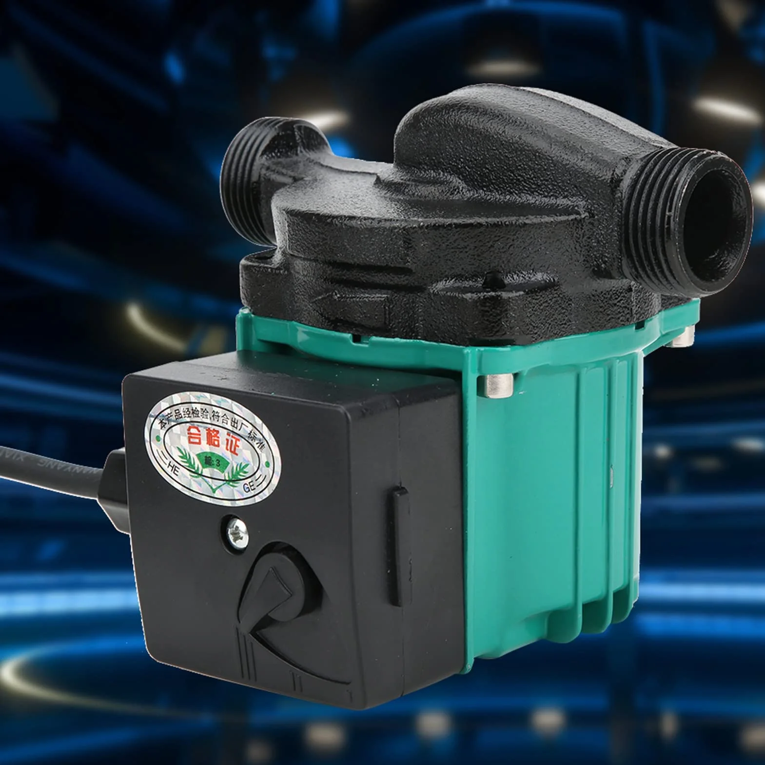 Garosa Pompa Booster Pressione 220V 100W, Pompa di Ricircolo Acqua Calda per Riscaldamento, 3/4", Circolatore Idraulico Silenzioso