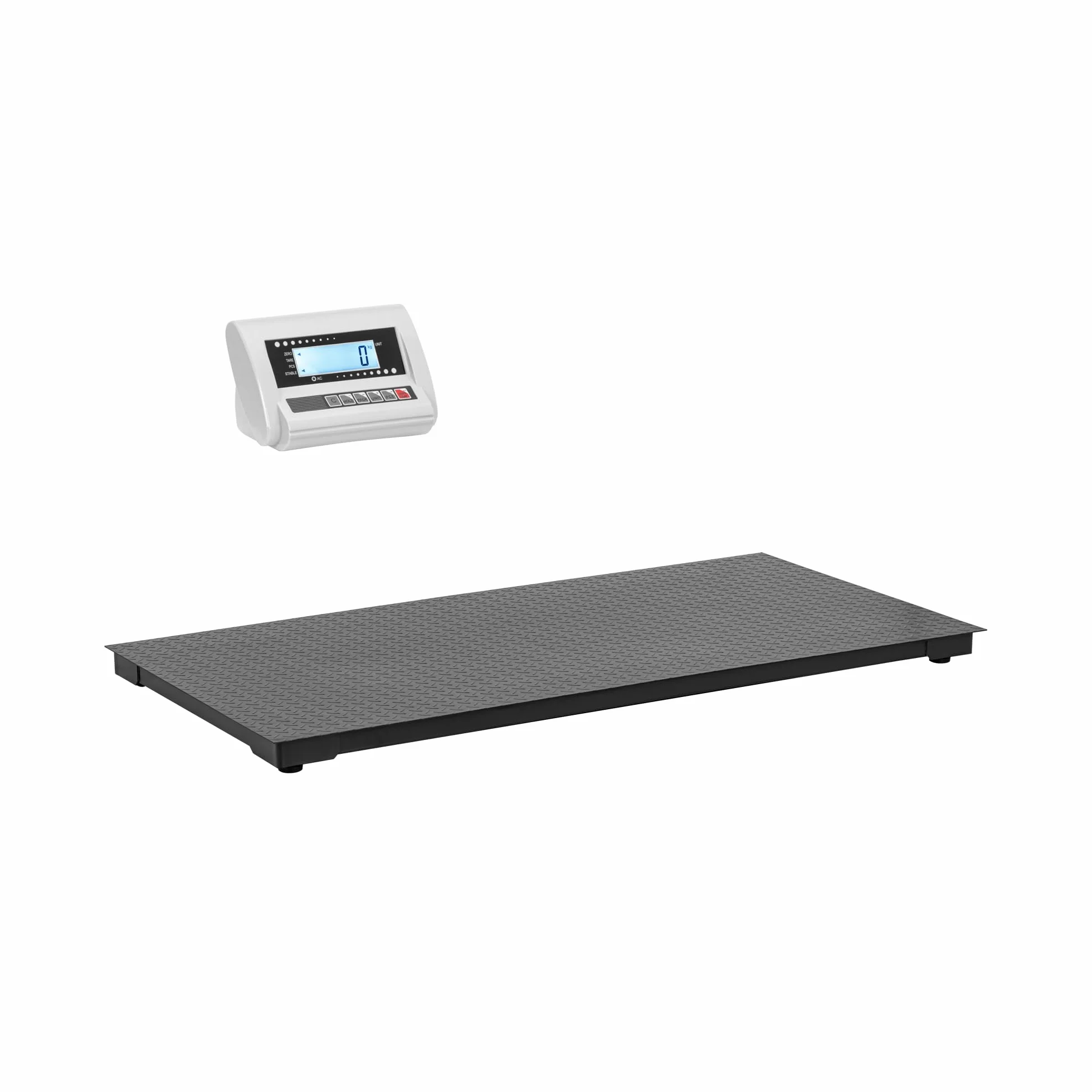 Steinberg Systems SBS-PS-100 Bilancia per animali 1,5 t / 2 kg LCD / LED Bilancia per bestiame Bilancia per uso veterinario Bilancia digitale Bilancia pesa pacchi