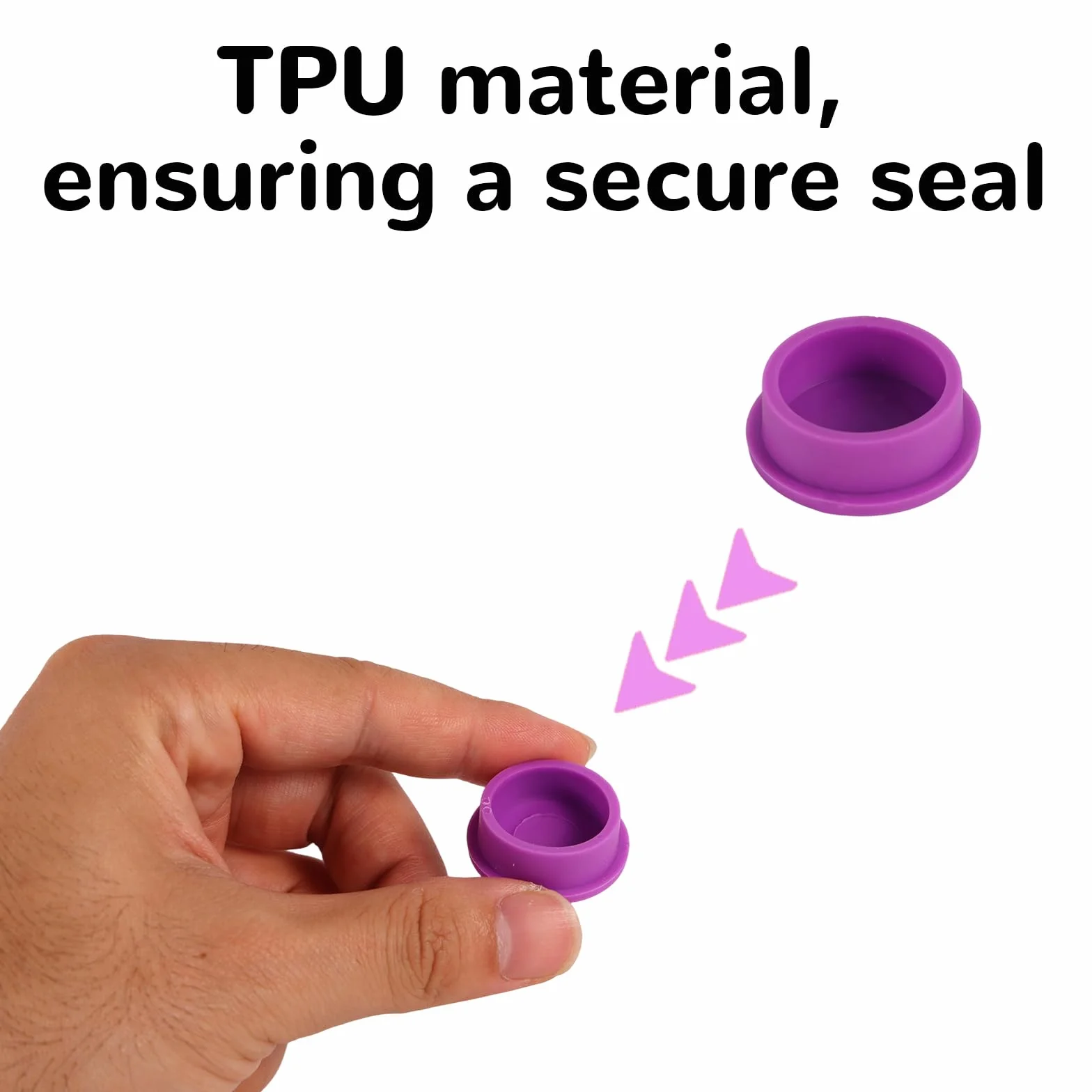 Tappi Protettivi per Fiale 5-100 ml, 6 Colori, a Prova di Perdite e Polvere, Apertura a Scatto, per Uso Iniettabile e Laboratorio