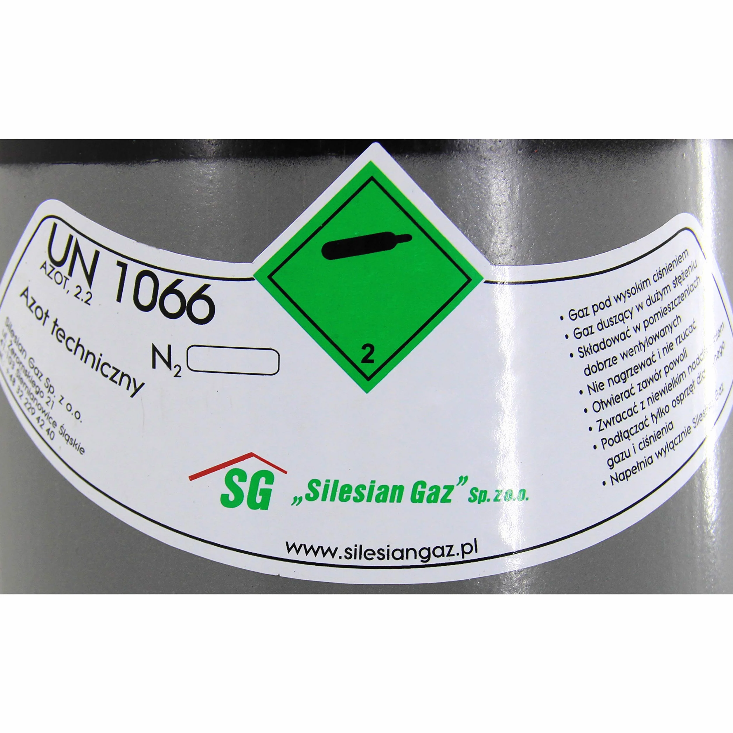 STICKSTOFF, bombola a gas, 8 litri, 1,6 m3, 200 bar, condizionatori d'aria nitrogeni, sudore, gonfiare pneumatici
