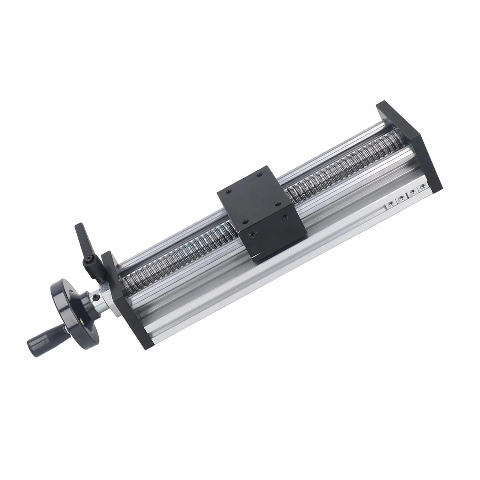 Attuatore Lineare, Guida di Scorrimento con Volantino Attuatore Lineare con Vite a Ricircolo di Sfere Manuale con Corsa da 200 Mm