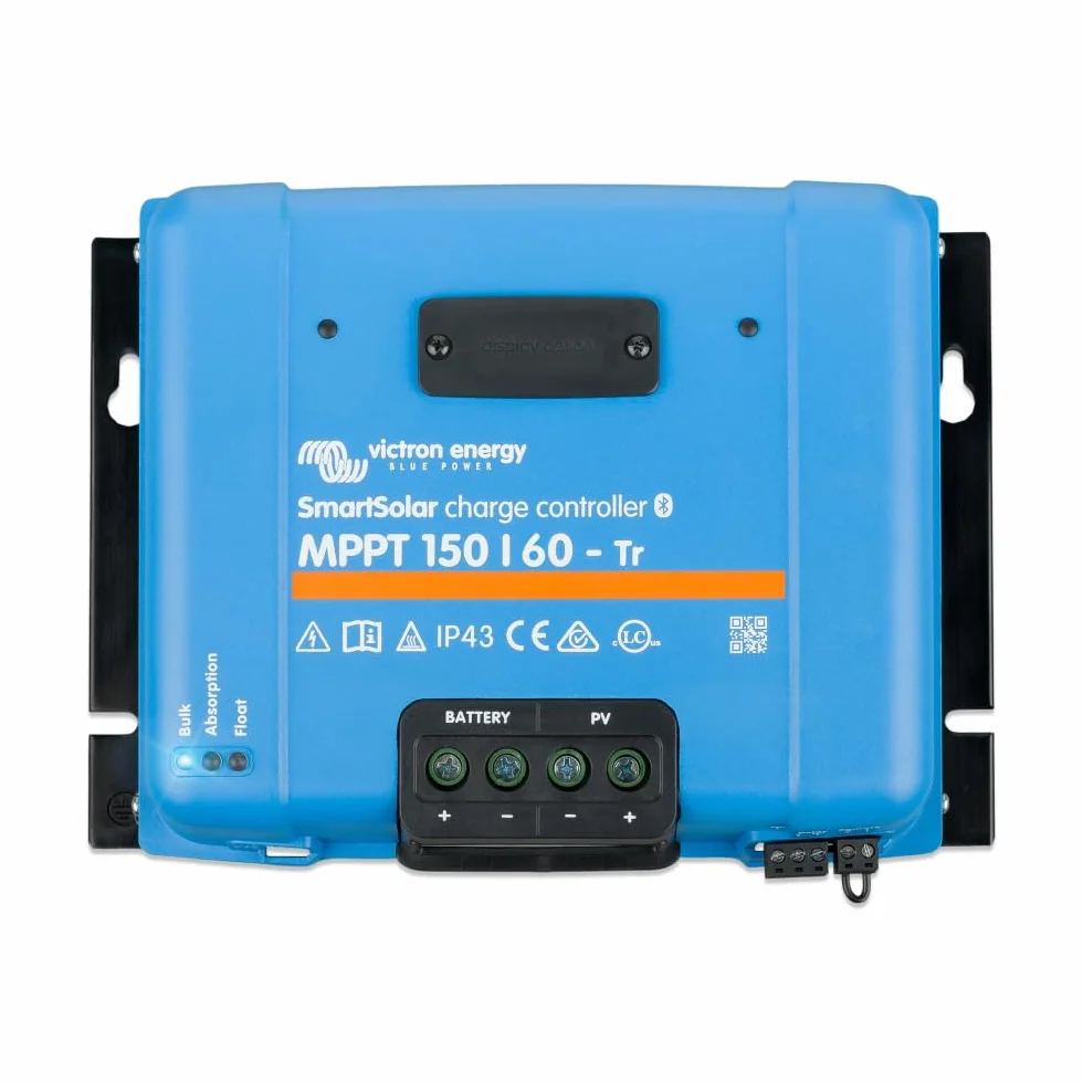 Victron Energy SmartSolar MPPT TR 150V 60 amp 12/24/36/48-Volt Regolatore di Carica Solare (Bluetooth)