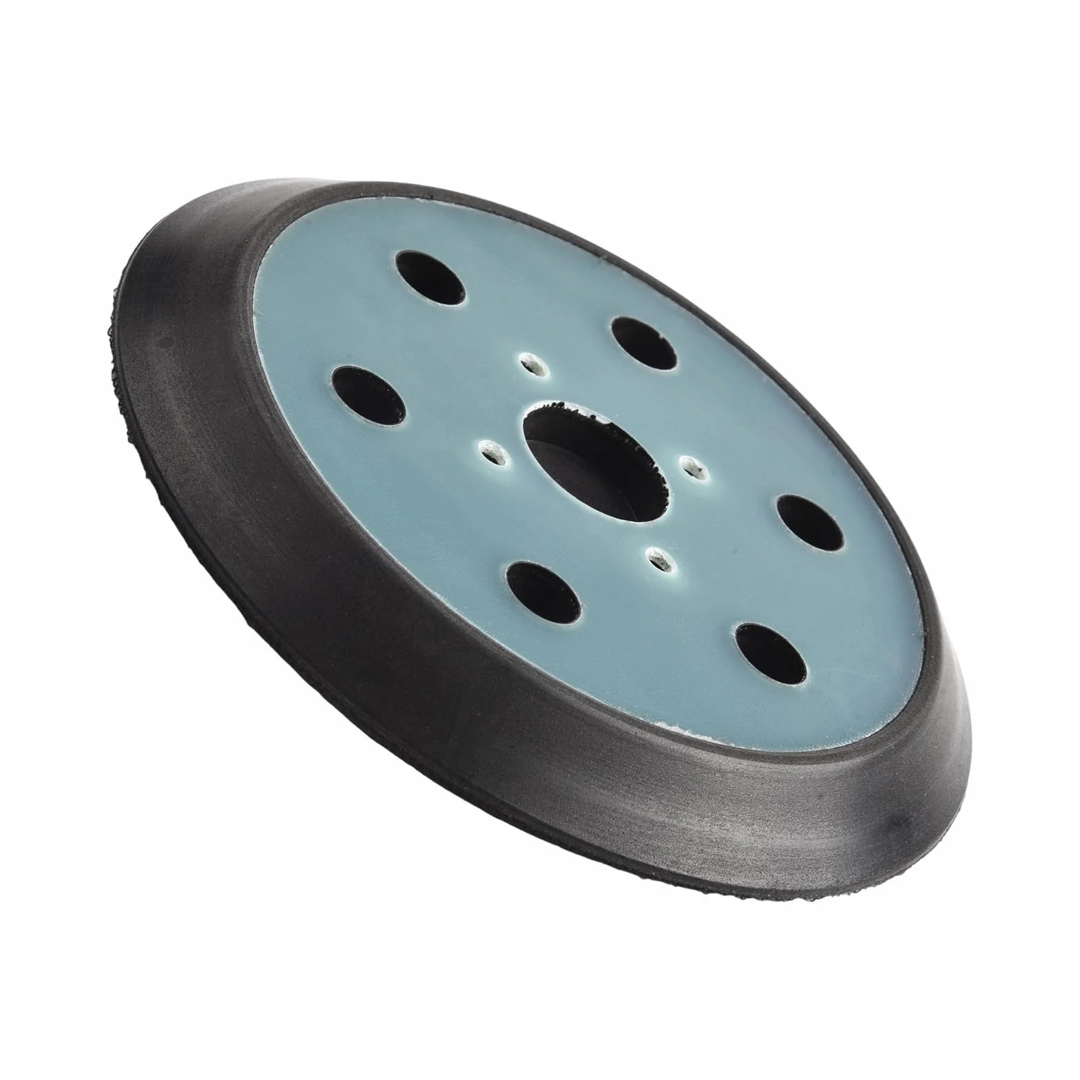 Disco abrasivo da 15 cm con 6 fori e platorello per levigatrice ORBIT, disco di ricambio in PU da 150 mm per lucidatura e levigatura contorno, R2611