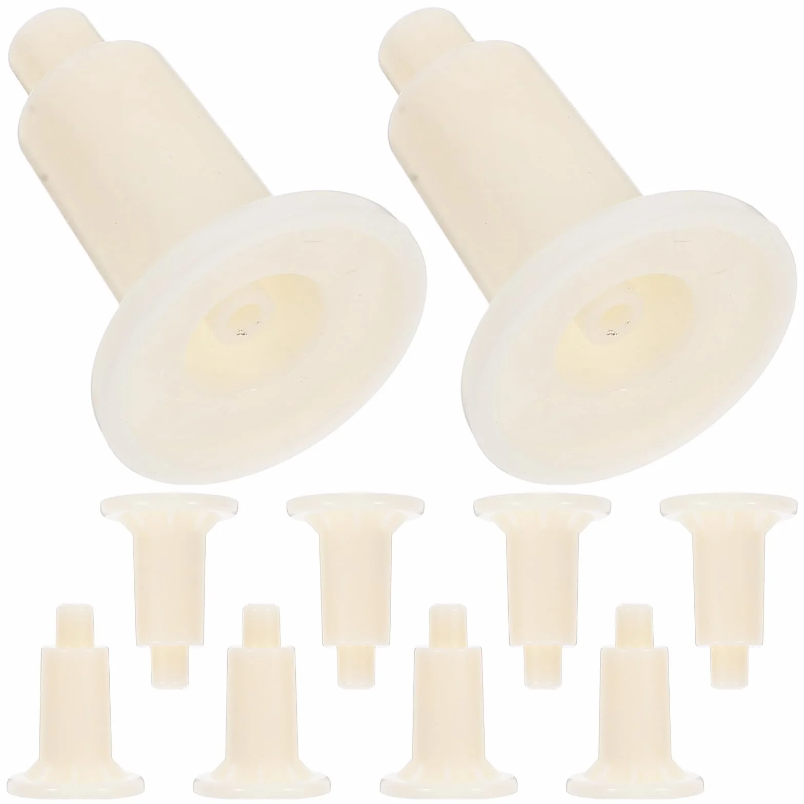 Kit 10 Pezzi Supporto per Vassoio Bilancia Elettronica, Piedini Ricambio per Gambe, Montaggio Veloce e Fatica, per Uso Commerciale e Tecnico