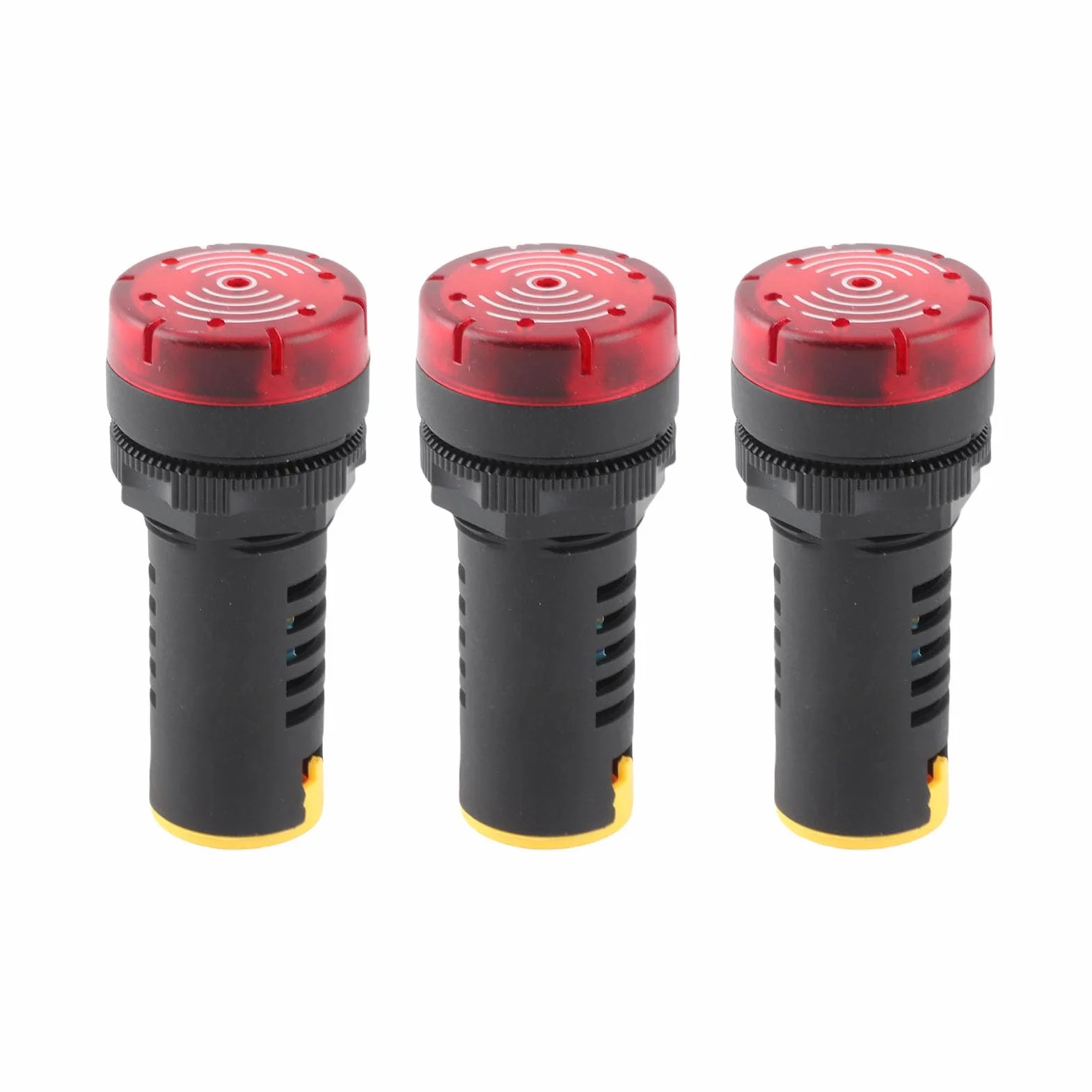 BERM AD16-22SM LED Buzzer 22mm Indicatore luminoso rosso lampeggiante AC/DC24V