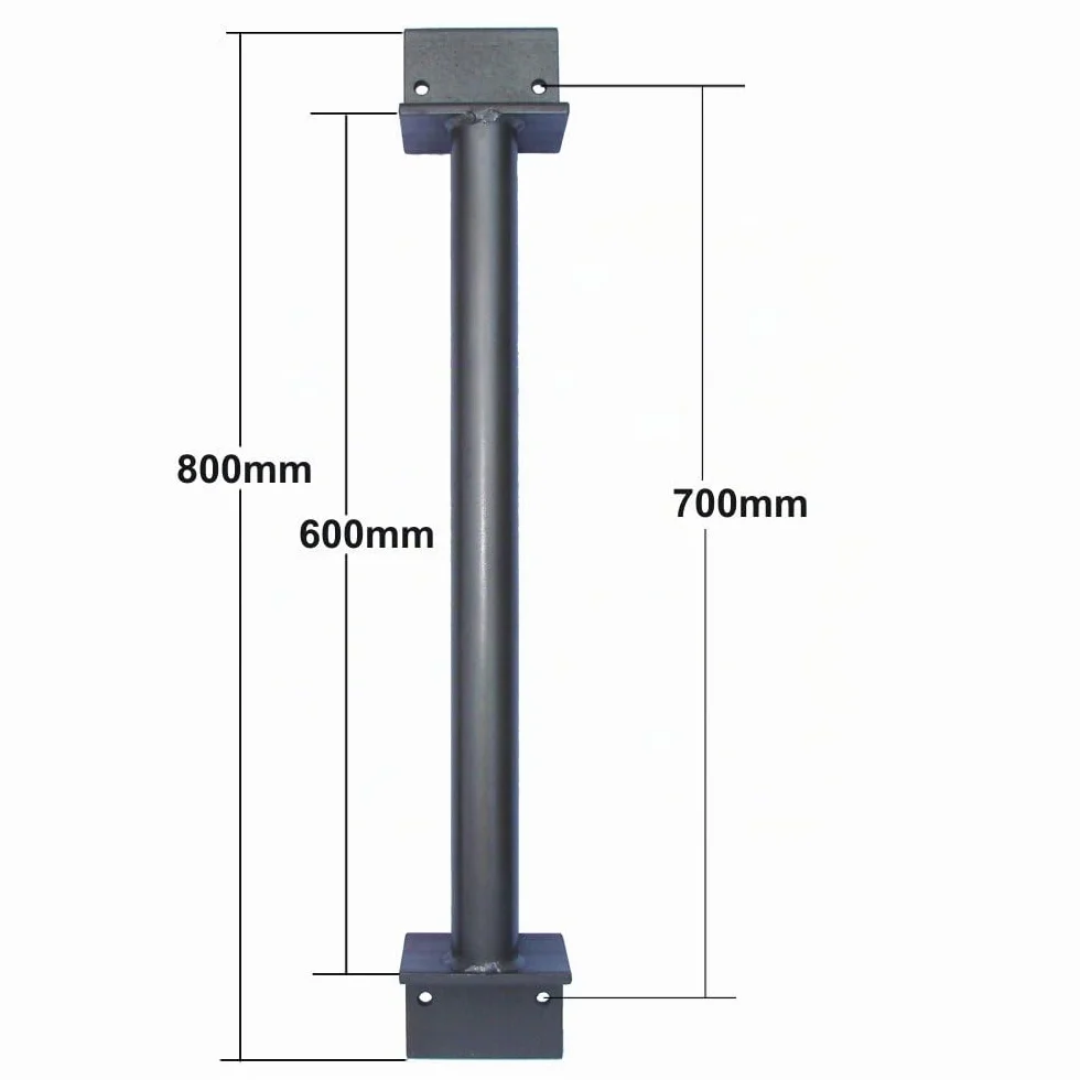 CROSSFER Braccio girevole + supporto da parete fino a 600 kg gru a 75 cm di lunghezza o 250 kg a 110 cm di lunghezza, kit di fissaggio a parete per argano a fune, paranco, braccio della gru, argano di