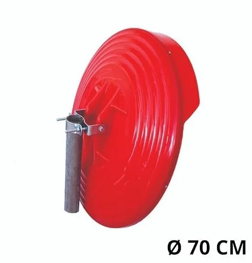 SPECCHIO STRADALE CONVESSO PARABOLICO INFRANGIBILE DIAMETRO Ø 70 CM resistente alle intemperie per sicurezza stradale, garage, magazzino, elimina punti ciechi, parcheggio, curva pericolosa