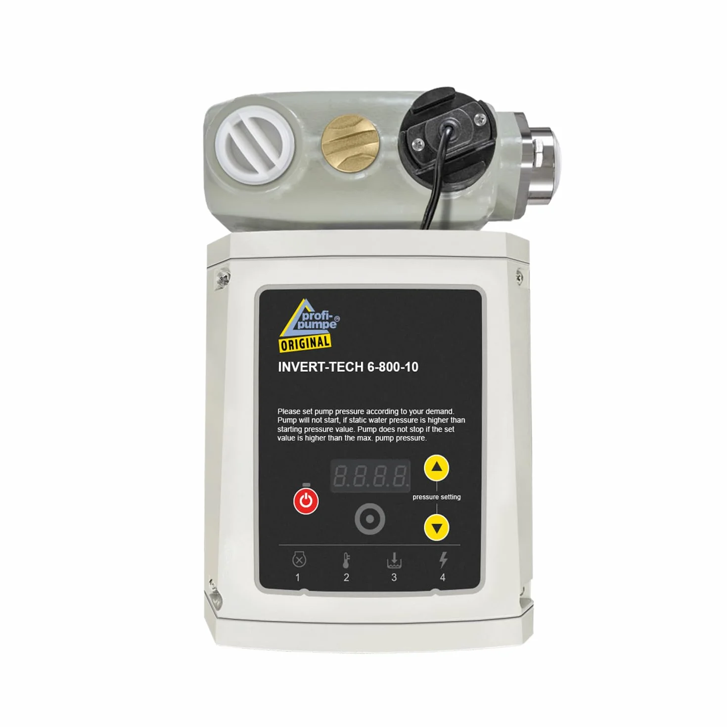 INVERTER INVERT-Tech 6 – 800 – 10, macchina per acqua domestica, con magnete permanente, pompa per acqua domestica, pompa centrifuga da giardino