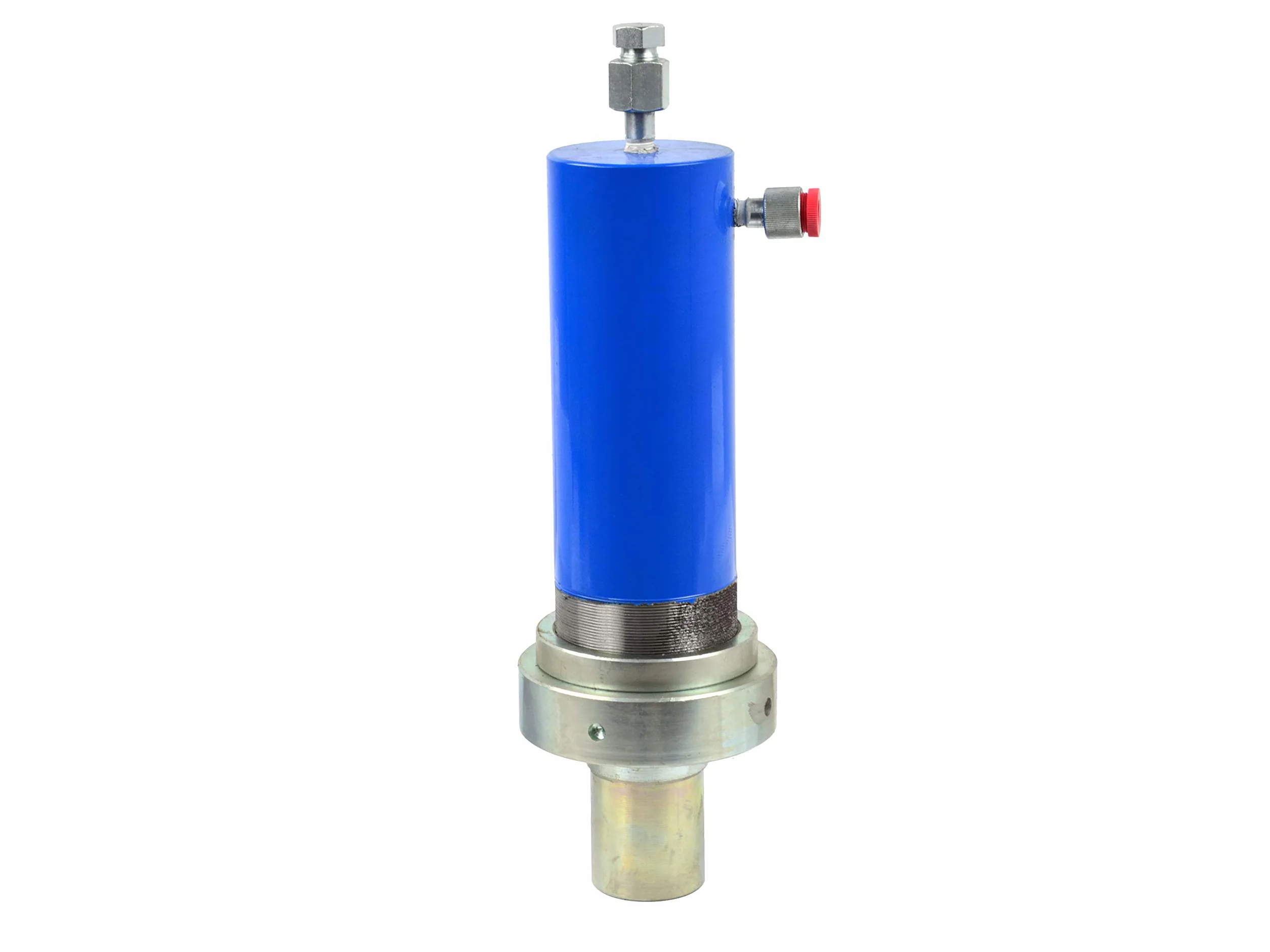 BSD Set Pressa Idraulica 30 Tonnellate - Pressa da Banco Idraulica, Pressa da Officina - Clindro Idraulico, Pompa Idraulica, Tubo Flessibile, Manometro