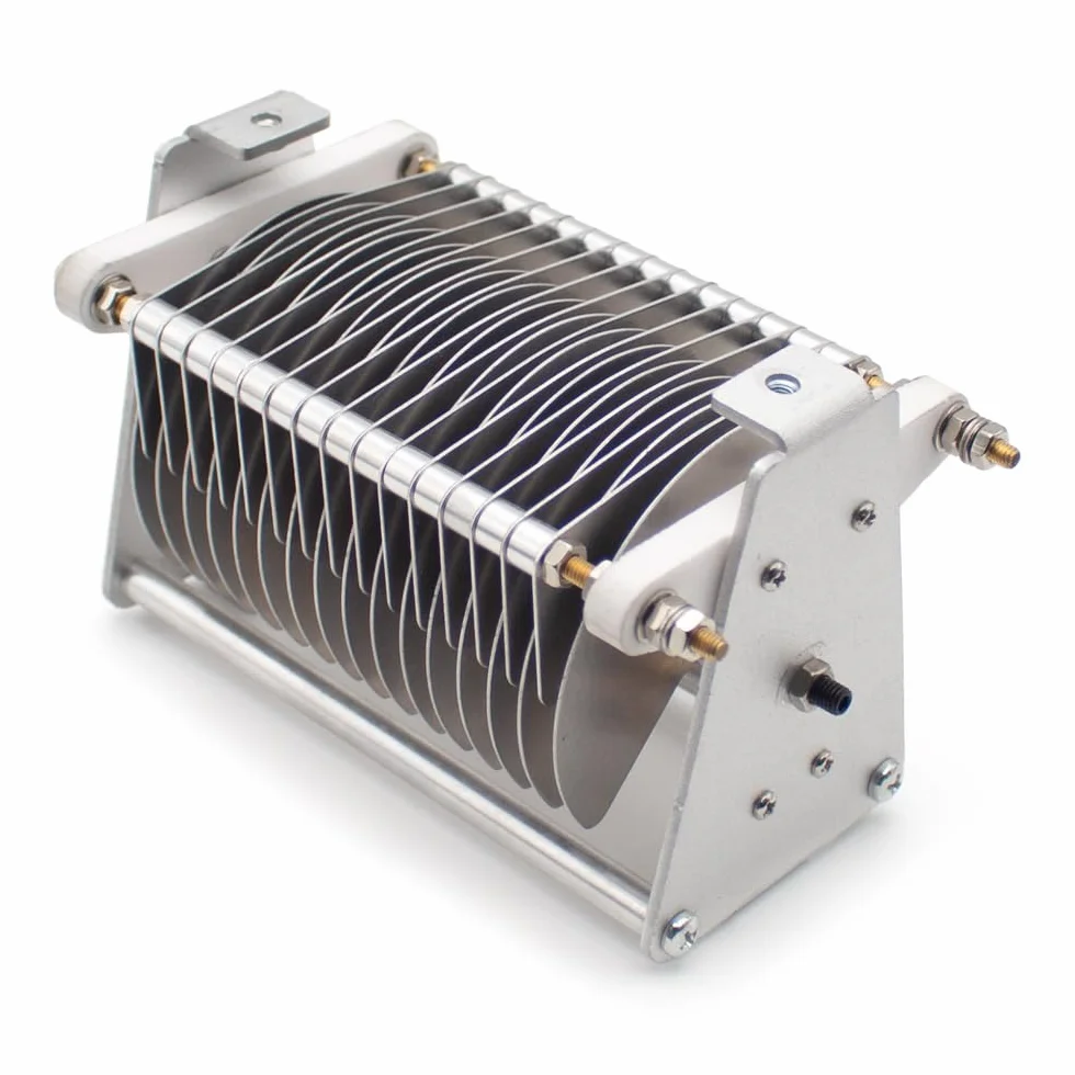 Toplionace Condensatore Variabile ad Aria 20-240P, Condensatore di Sintonia ad Alta Tensione 2kv per Progetti di Radio e Amplificatori