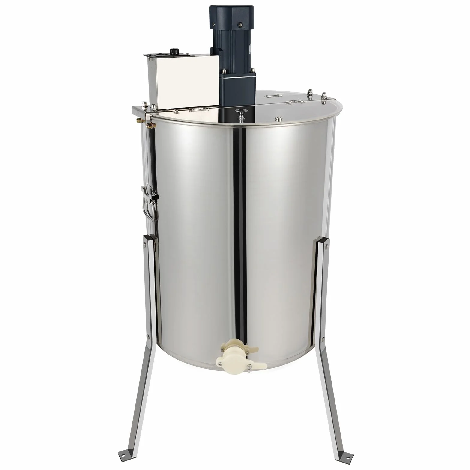 Estrattore di miele elettrico a 4 frame 140W miele estrattore con presa di miele e coperchio acrilico Estrattore di miele elettrico adatto per alveari di tutte le dimensioni | EU stock