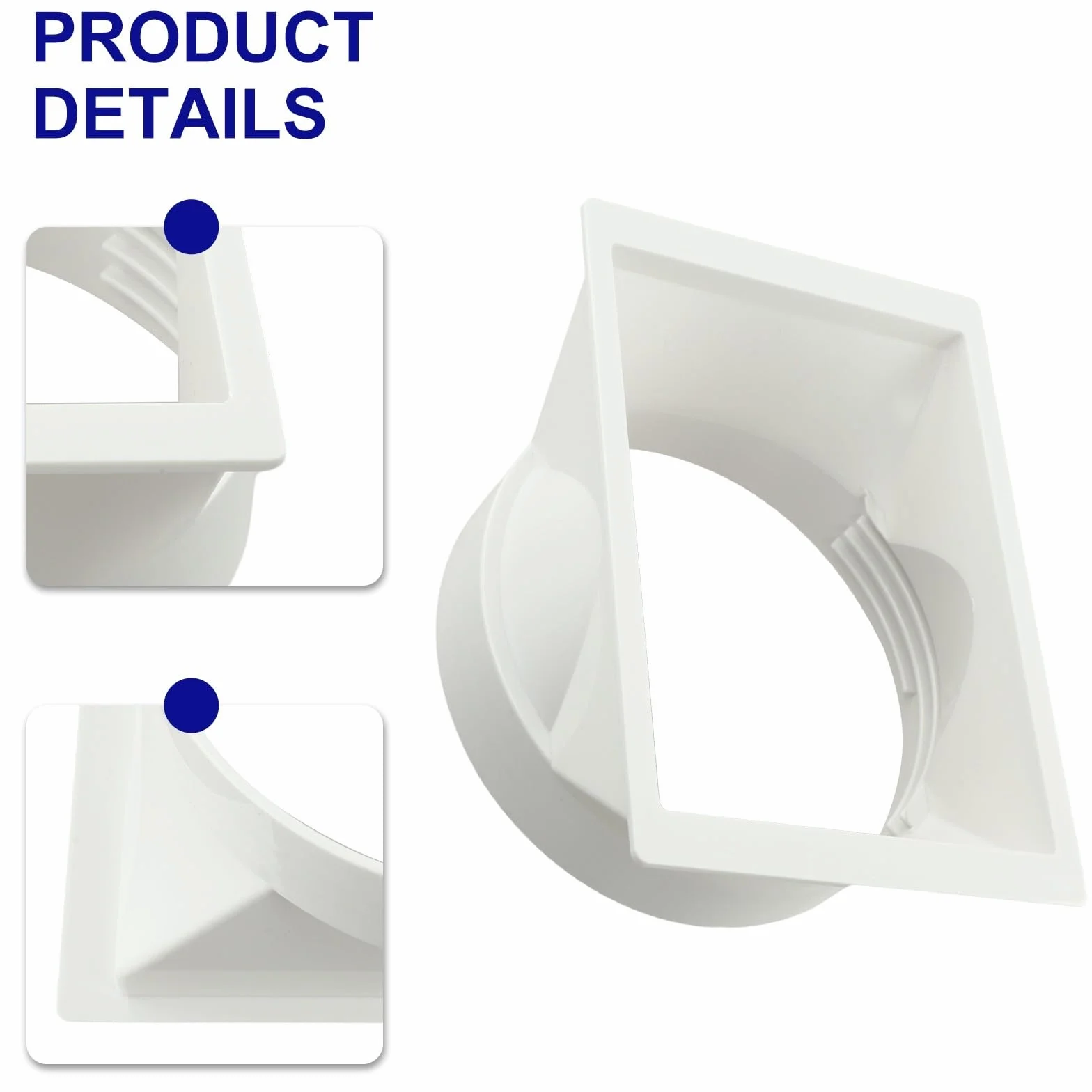 Interfaccia per condotto di scarico senza cuciture per condizionatori d'aria portatili Chigo, accessorio pratico e affidabile (diametro 15 cm)