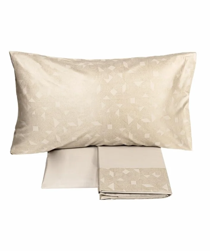 Fazzini Nazca Completo Letto - Taglia: 2 piazze,Colore: NAZCOBO-0 - Beige