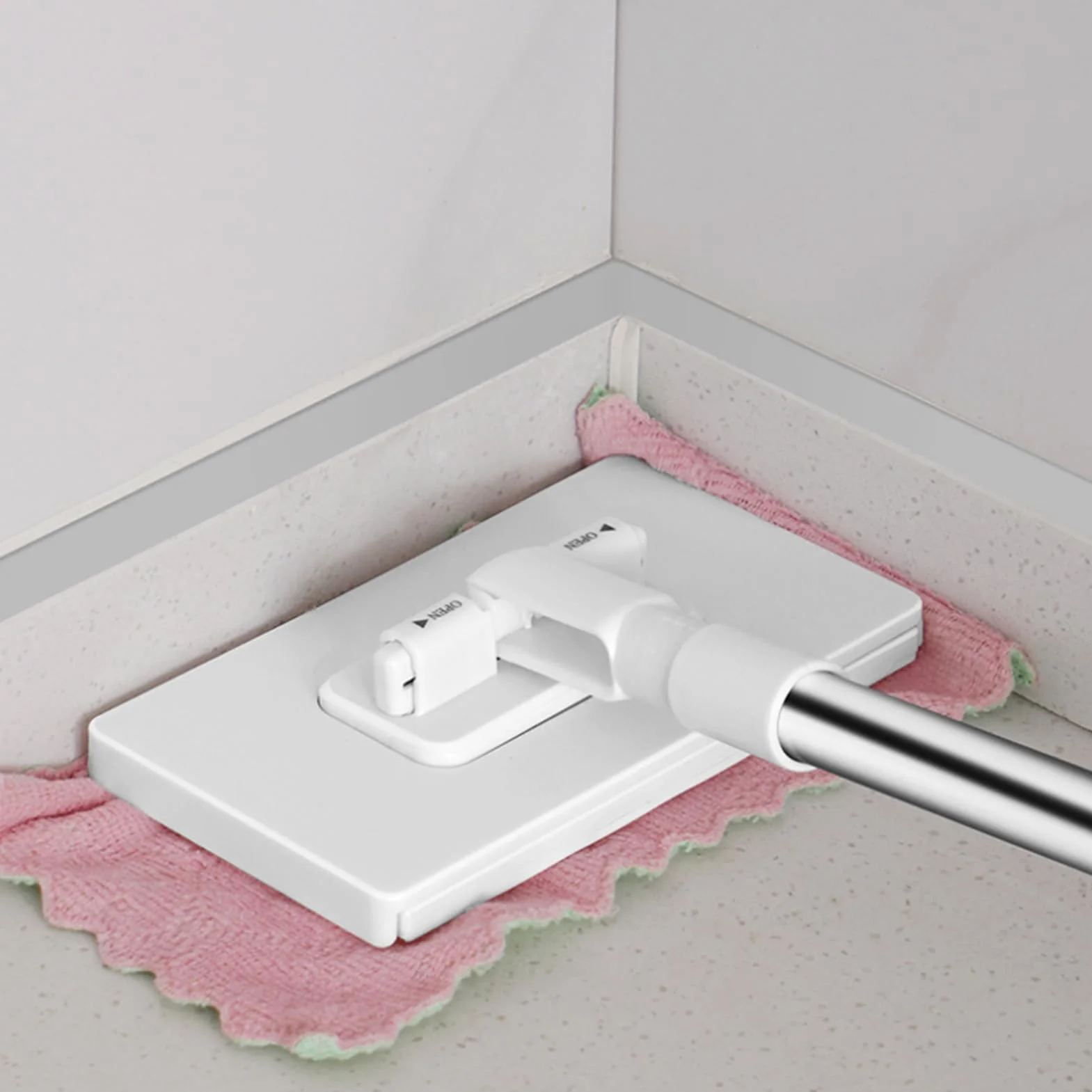 Mano Di Polvere Usa E Getta 100x16x8,5 Cm Con 4 Panni Riutilizzabili