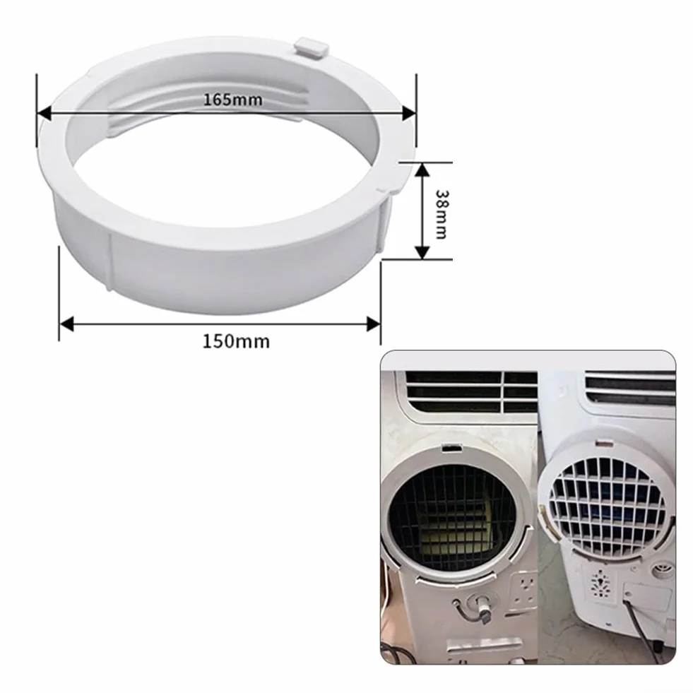 Connettore condotto di scarico per condizionatore d'aria portatile, installazione facile (KY-35 15cm)