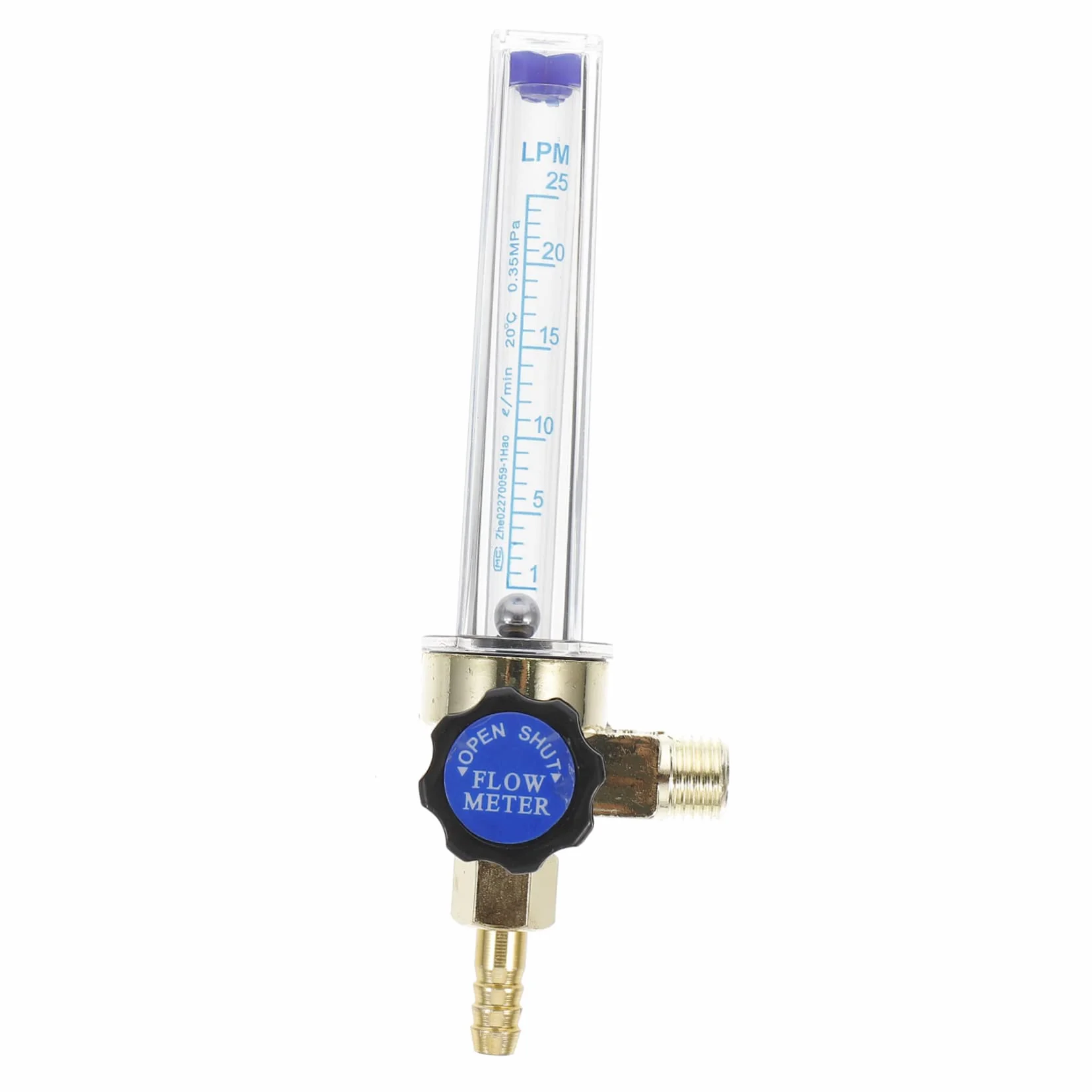 Regolatore Di Flusso Argon E Anidride Carbonica Flussimetro Gas Con Indicatore Di Pressione Misuratore Pratico Per Saldatura Materiale Resistente E Leggero Facile Da Usare