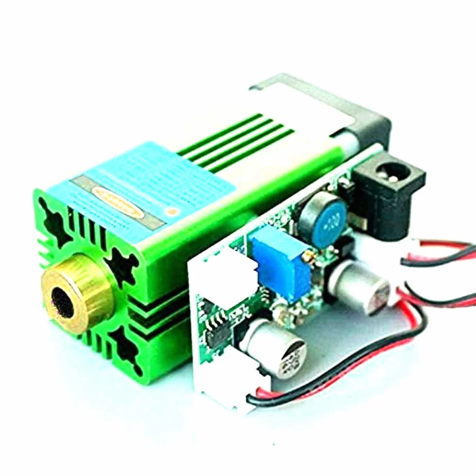 Industriale 405nm 0,8W 800mW blu/viola Modulo a puntale laser 12V mit UV cura 3D Laser di stampa