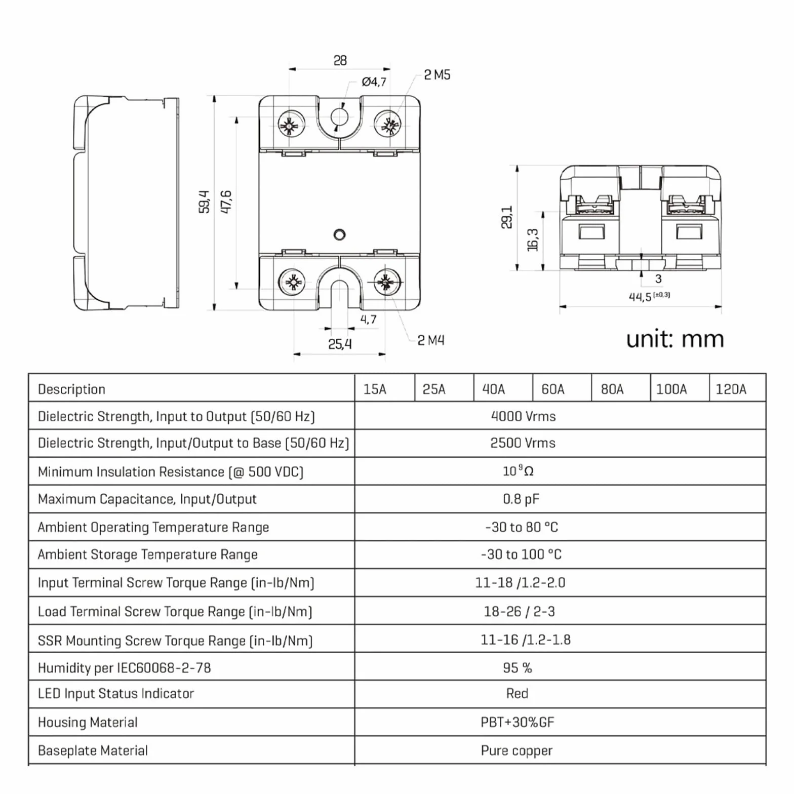 Relè a stato solido SSR-25AA SSR-40AA SSR 60A 120A Modulo relè a stato solido monofase Ingresso AC70-280V Uscita AC24-480V Controllo temperatura PID(48-660VAC,120AA Zero Cross)