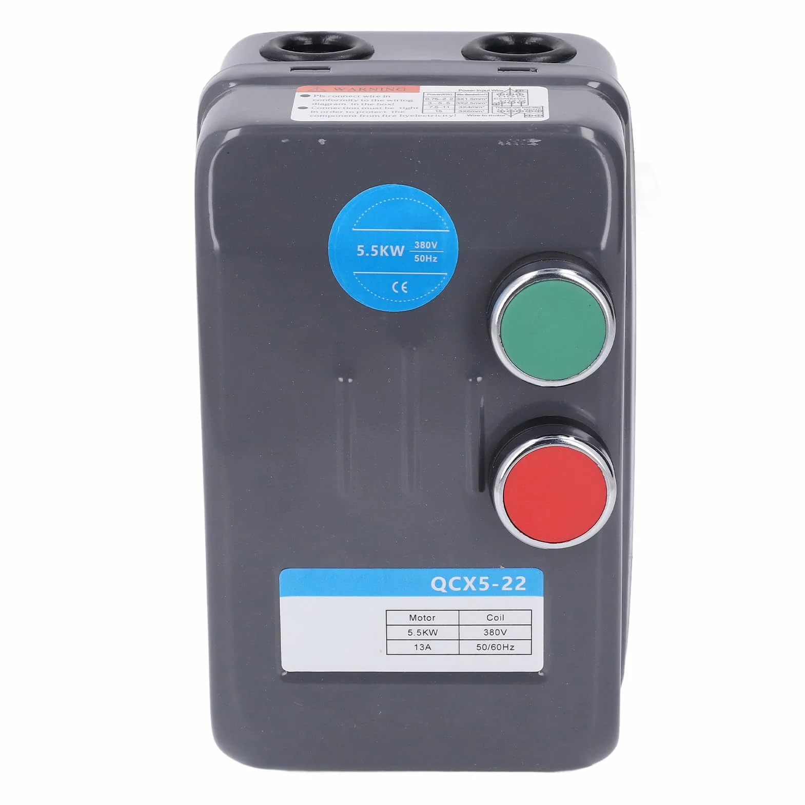 Avviamento Motore Elettrico Magnetico Interruttore Magnetico Trifase Avviamento Motore Interruttore Motore Elettrico Interruttore Magnetico Interruttore di Accensione/spegnimento