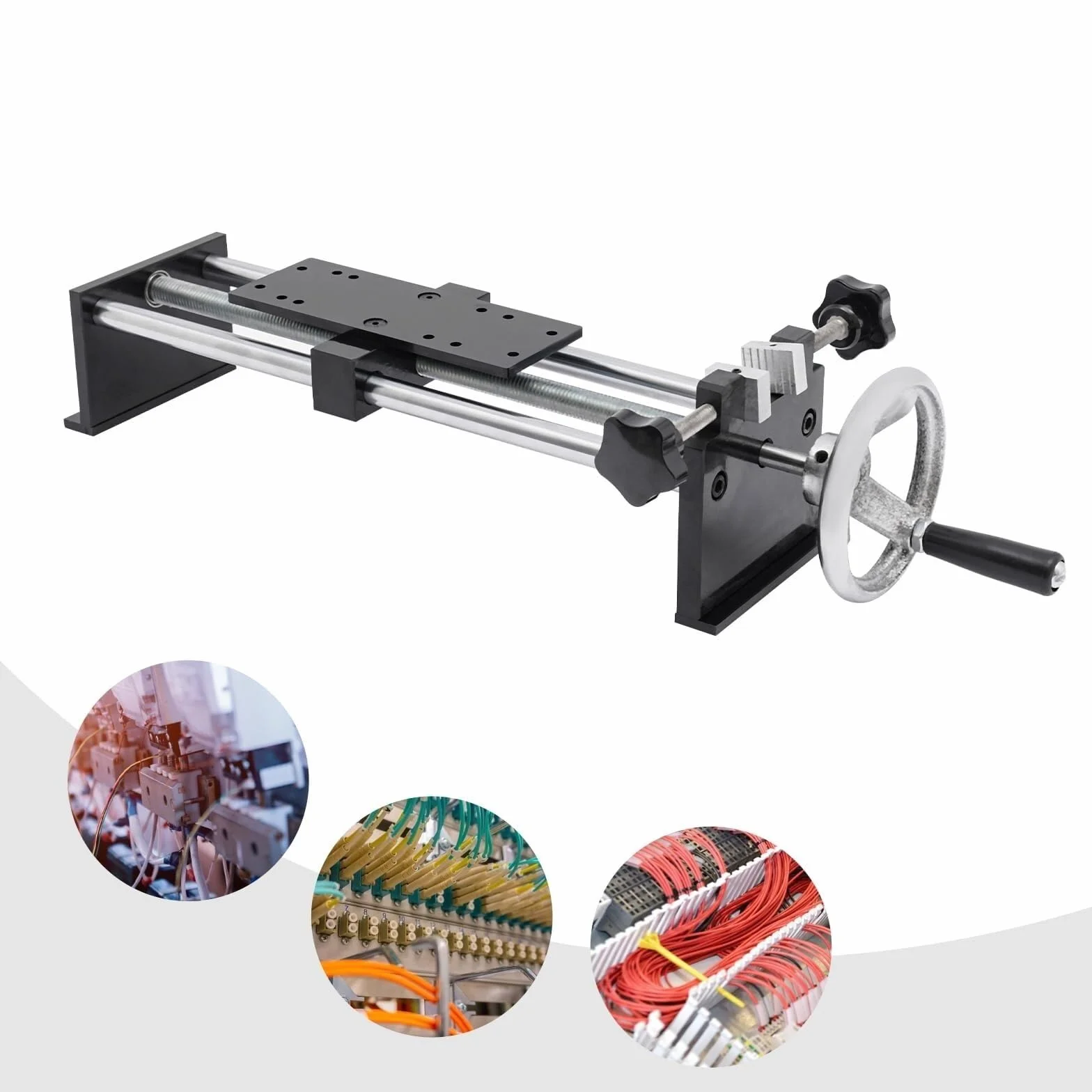 PUCHEN Supporto per dinamometro Supporto for misuratore di Forza, banco Prova Forza Push Pull, banco Prova Tensione, banco Prova Forza Manuale Calibro Push Pull for Prove di Compressione e Tensione