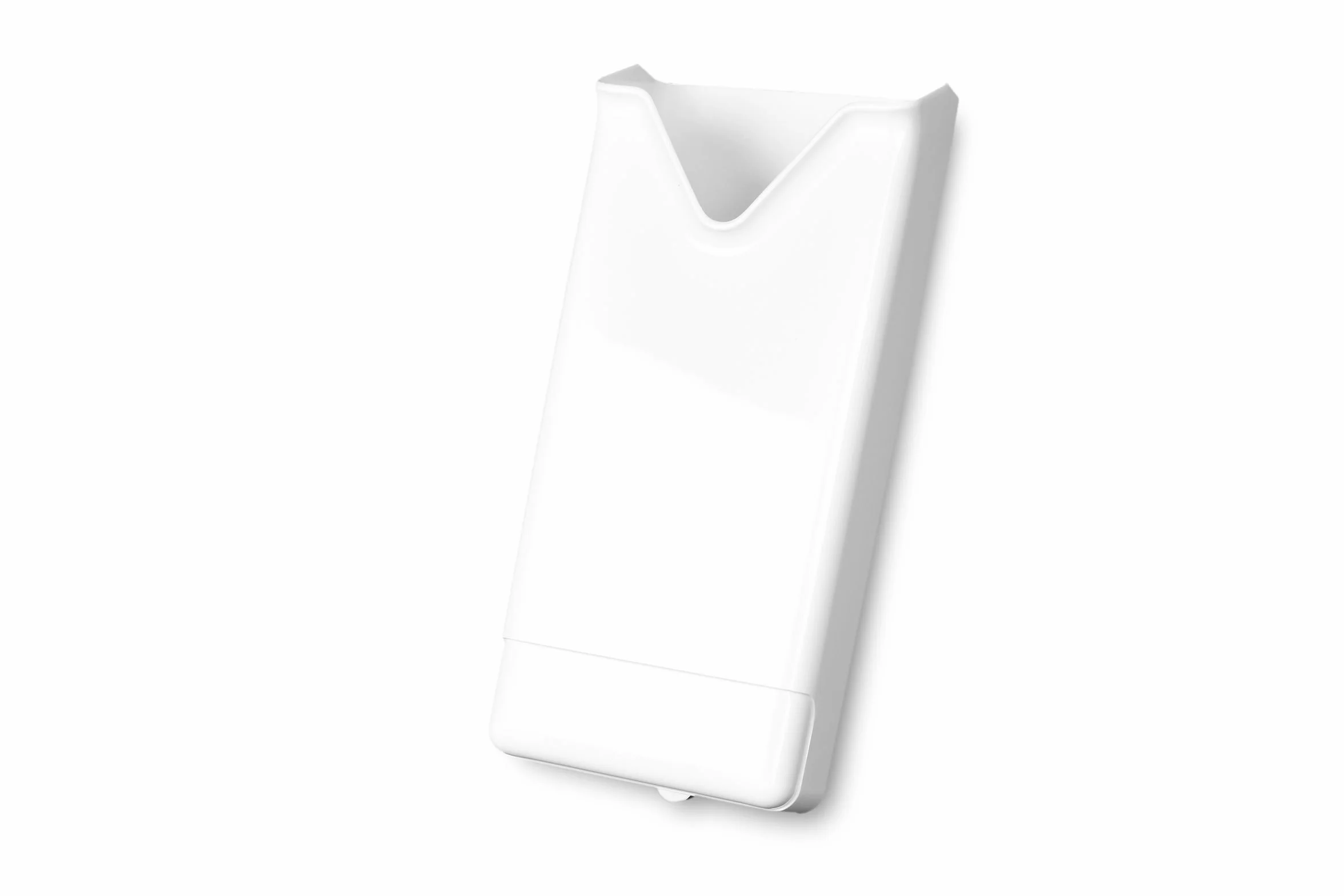 Funny AG-531 Dispenser per Sacchetti di Carta per Assorbenti Igienici, Bianco, 130 x 290 x 55 mm
