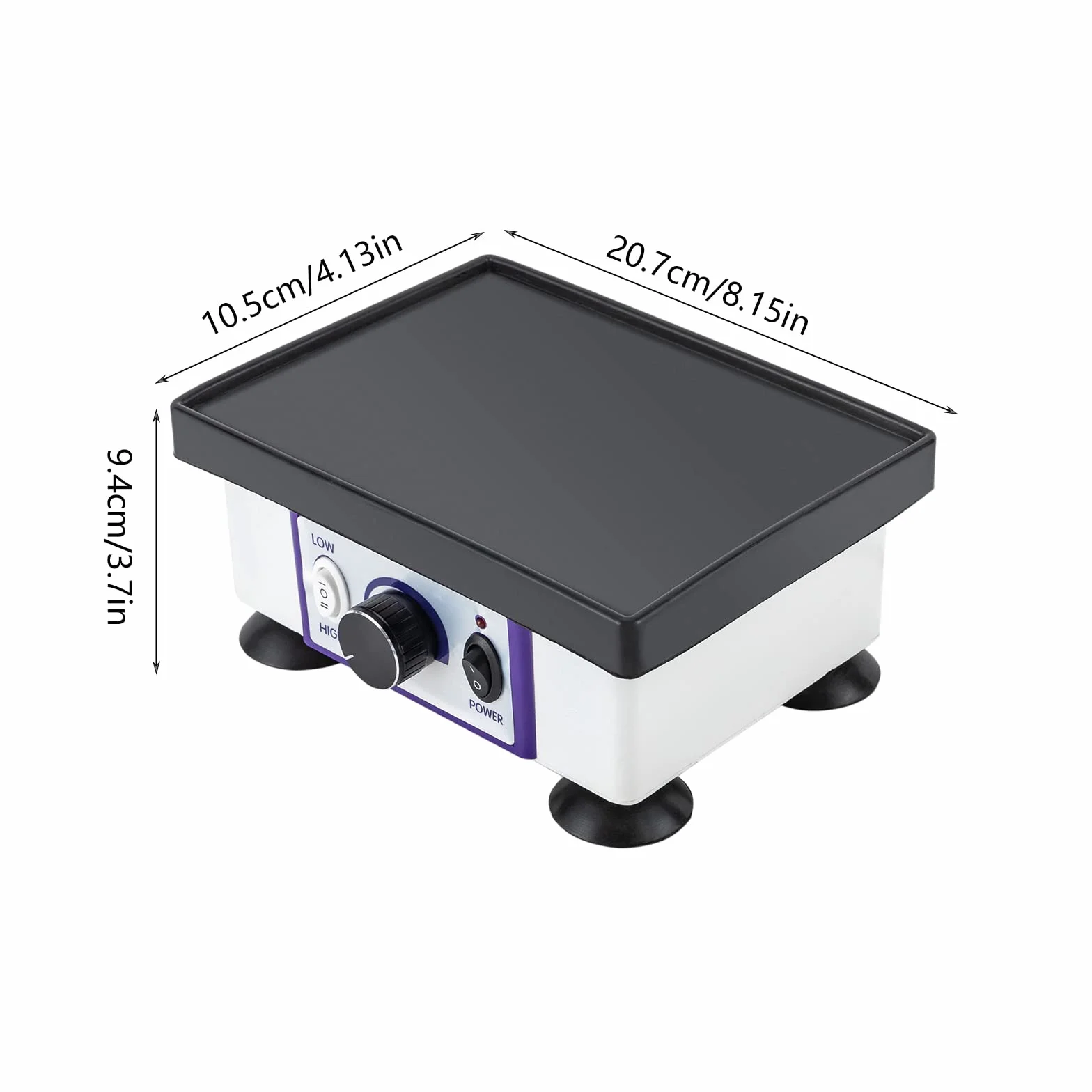 Oscillatore dentale Square vibratore per gesso, vibratore da 120 W