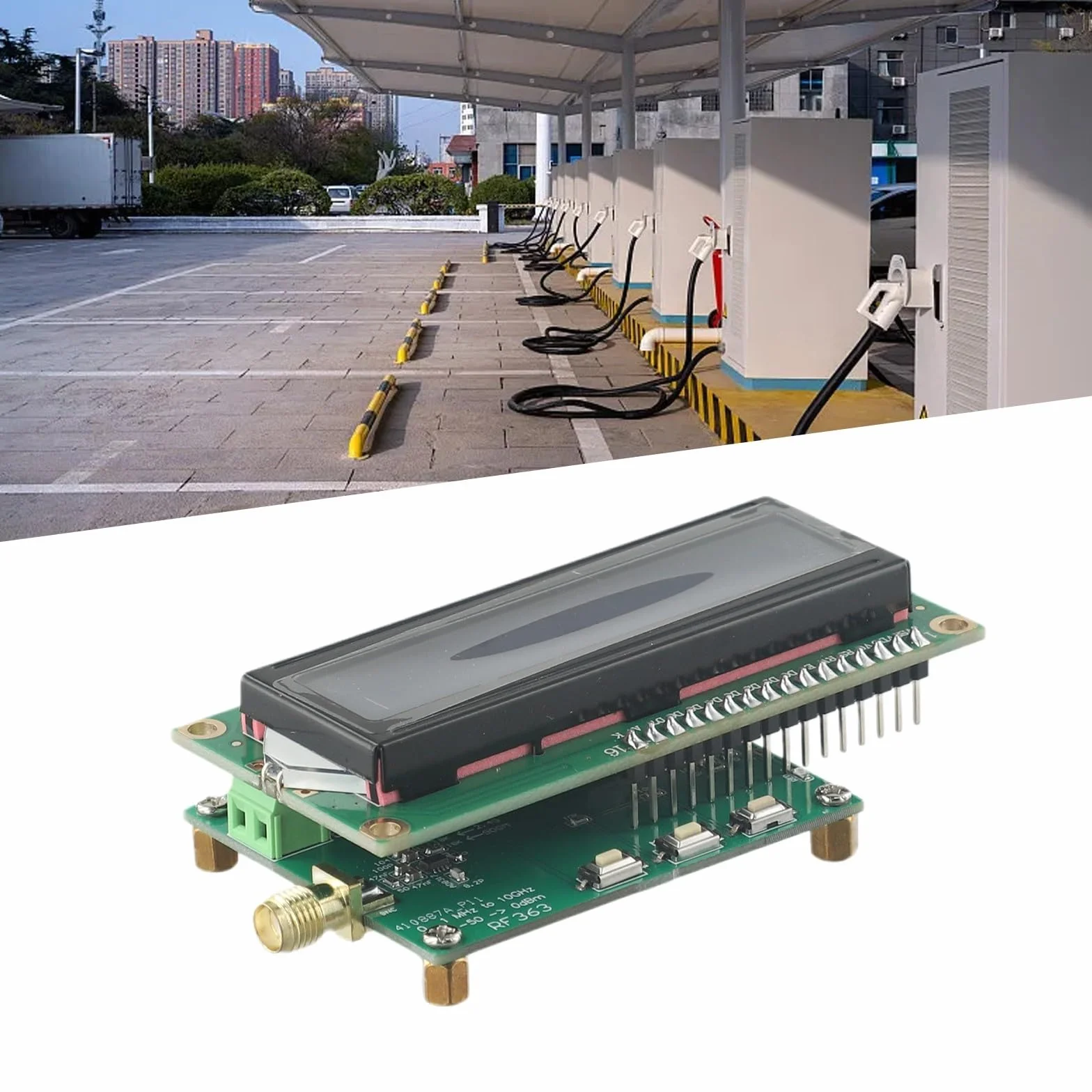 Misuratore di potenza RF 1MHz-10GHz -50~0dBm Calibrazione