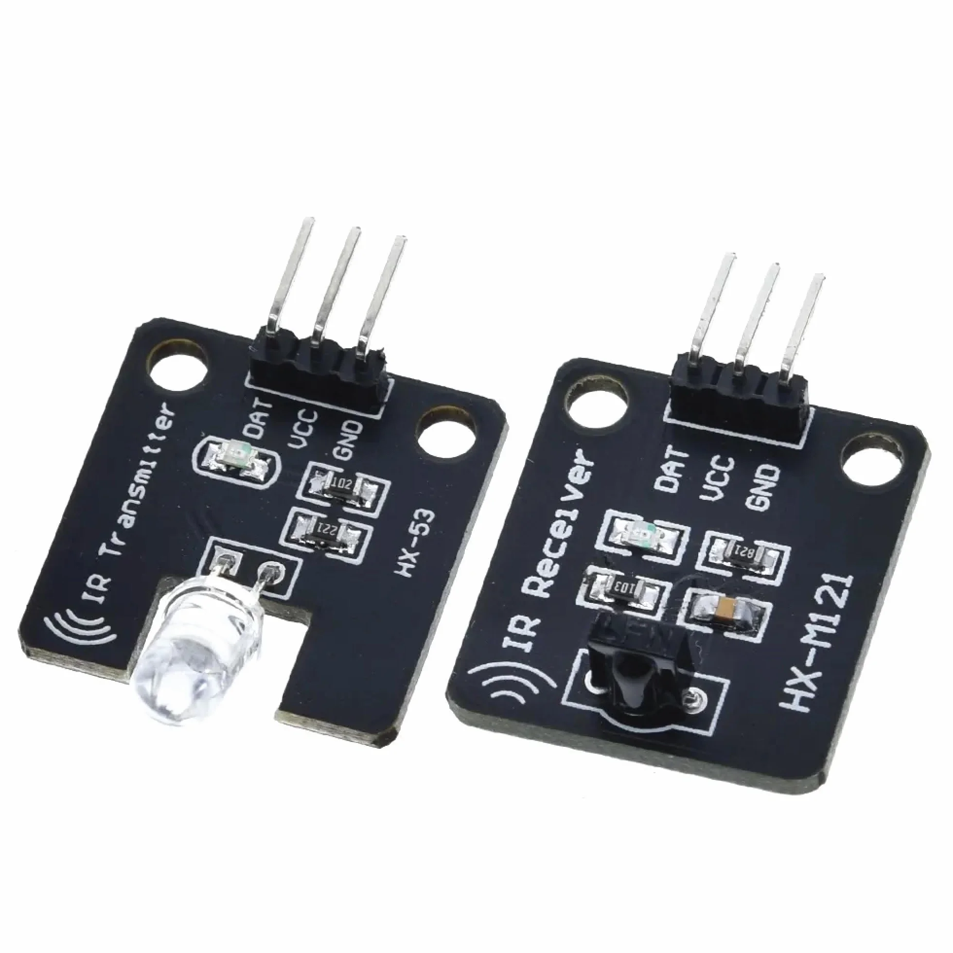 Moduli trasmettitore e ricevitore infrarossi IR 38KHz compatibile con Arduino