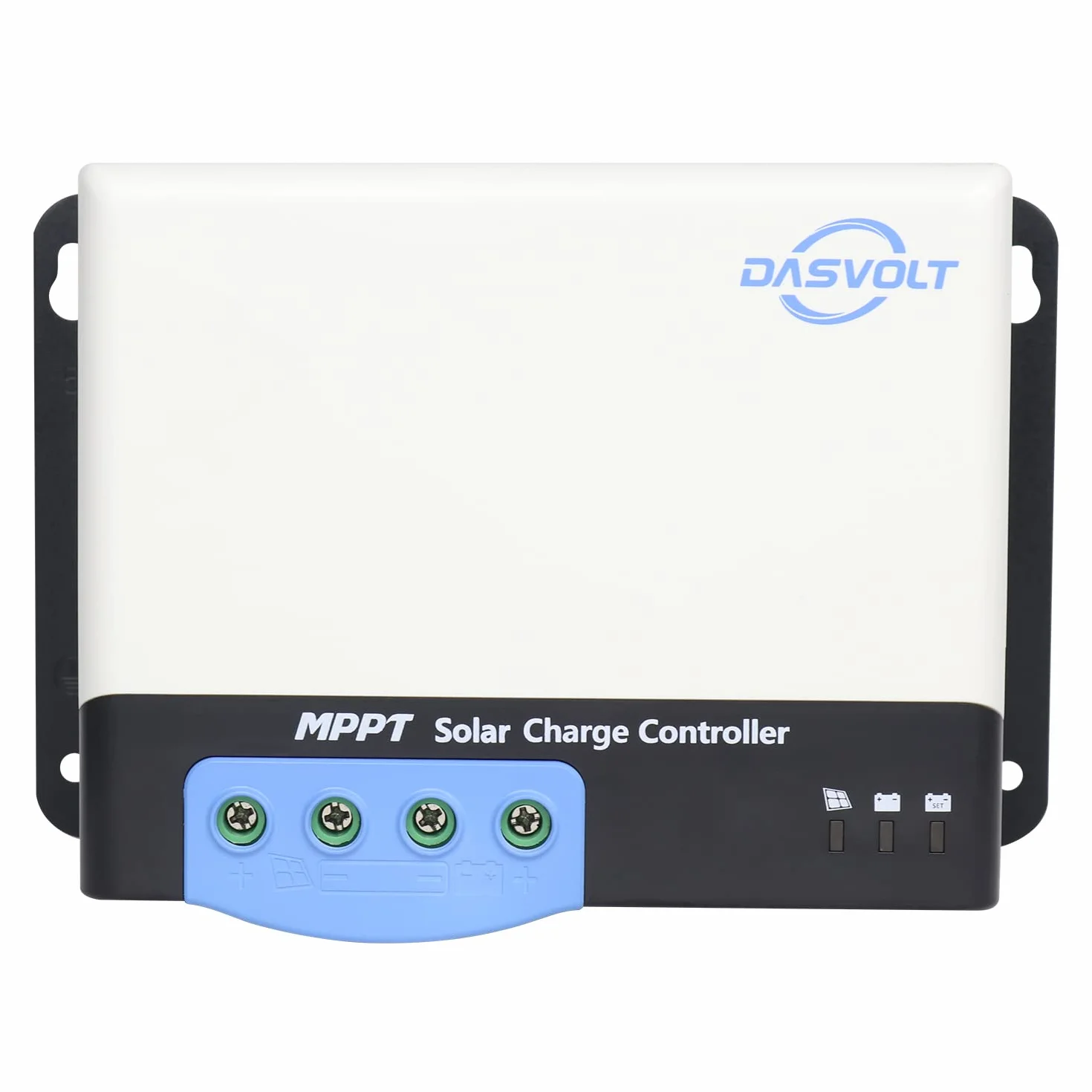 DASVOLT®, Regolatore di carica solare MPPT 50A 12V/24V Potenza in ingresso massima 660W/12V, 1320W/24V per batteria al litio, piombo-acido, sigillata per camper, roulotte, barche, yacht
