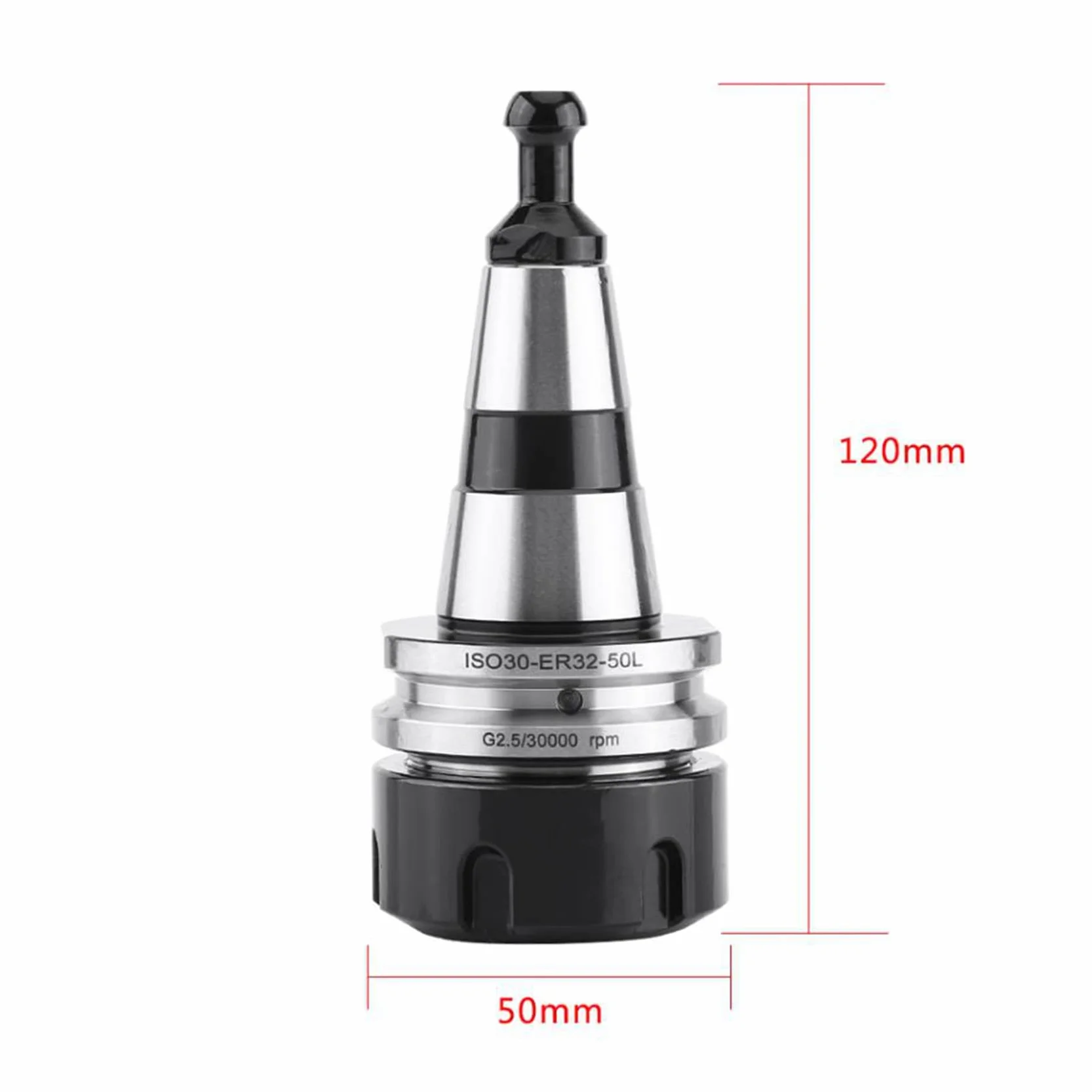 TsoLay 4X Balance Chuck ISO30 ER32 50L Balance Pinza Tornio Mandrino G2.5 30000RPM CNC Tool Holder Acciaio
