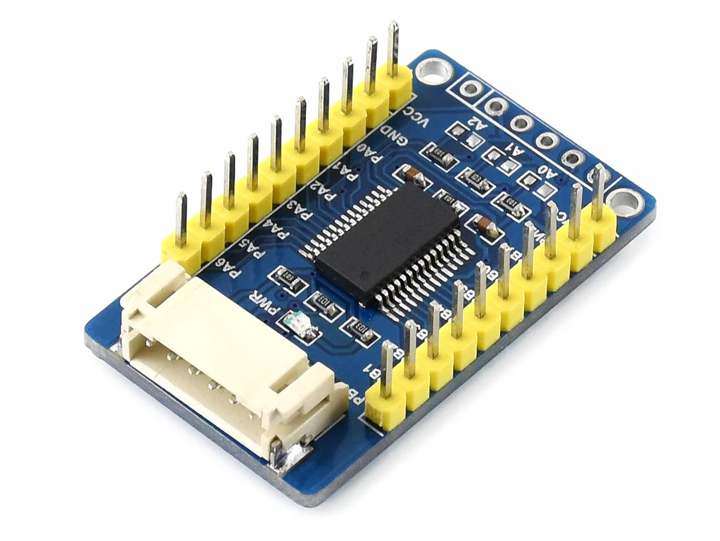 Waveshare MCP23017 IO Expansion Board I2C Interface Expands 16 I/O Pins Compatible with Both 3.3V and 5V Levels
